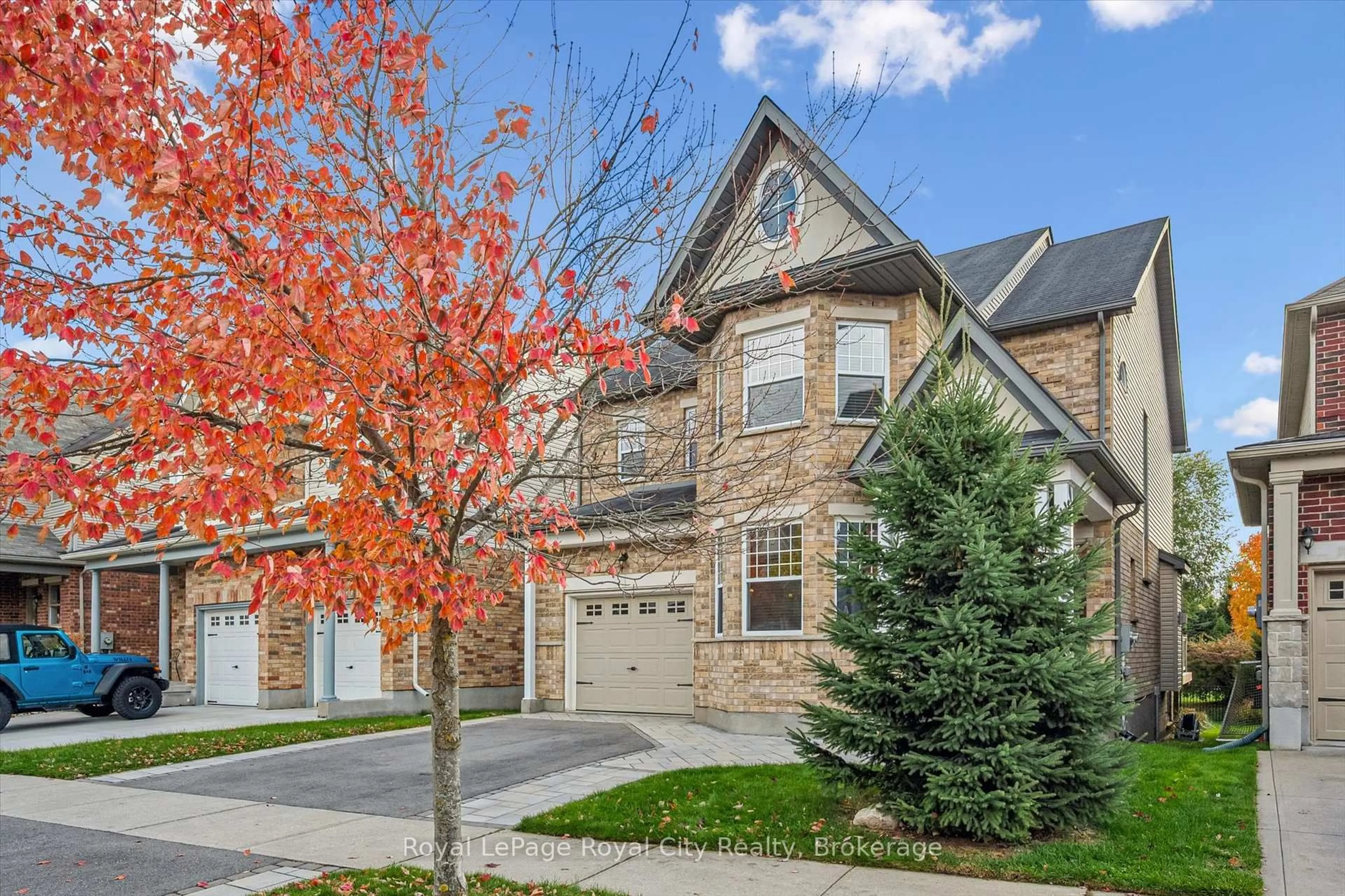 Home with brick exterior material, street for 73 Amsterdam Cres, Guelph Ontario N1L 1T4