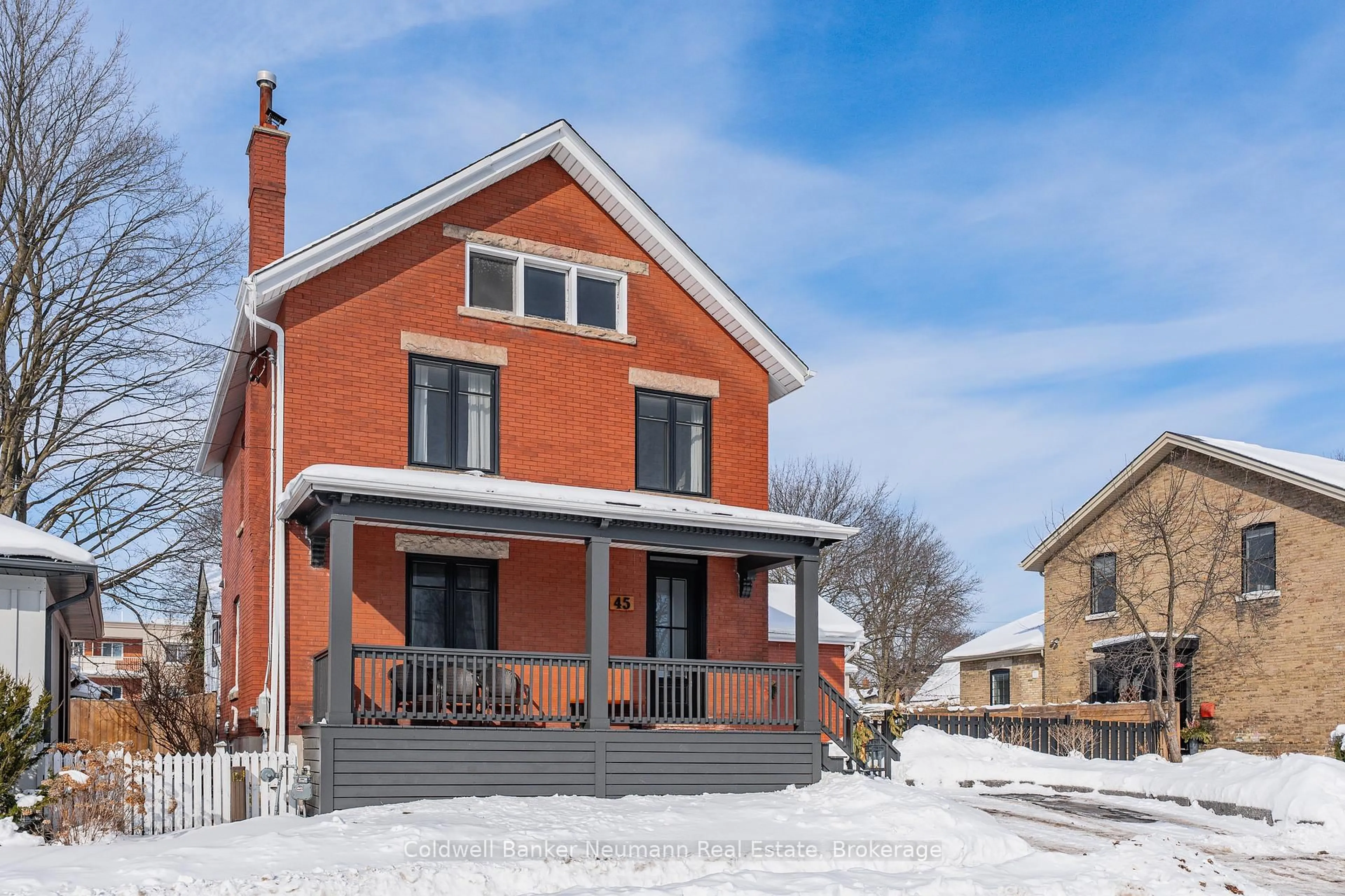Home with brick exterior material, street for 45 Green St, Guelph Ontario N1H 2H2