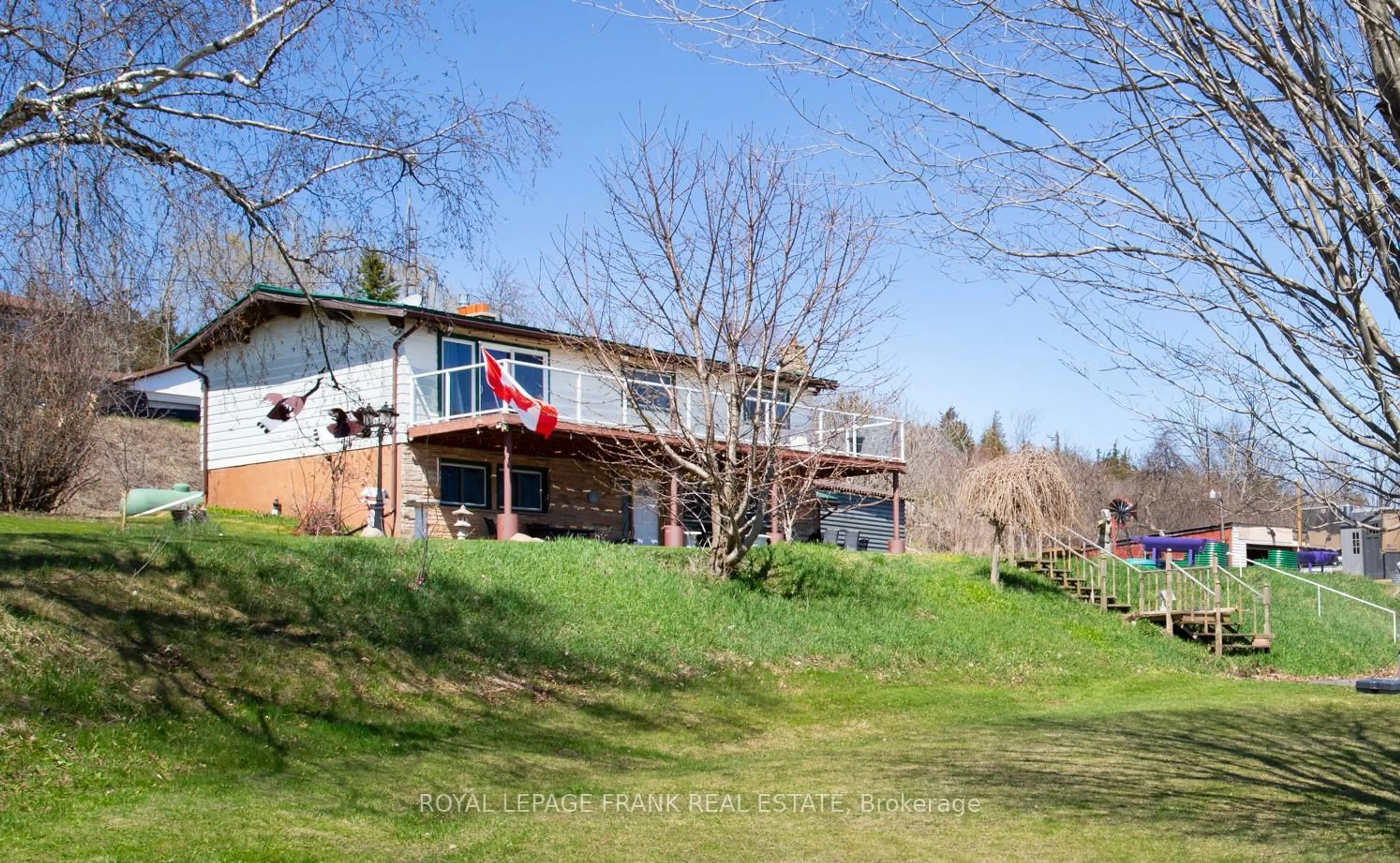 A pic from outside/outdoor area/front of a property/back of a property/a pic from drone, unknown for 119 Usborne Rd, Alnwick/Haldimand Ontario K0K 1S0