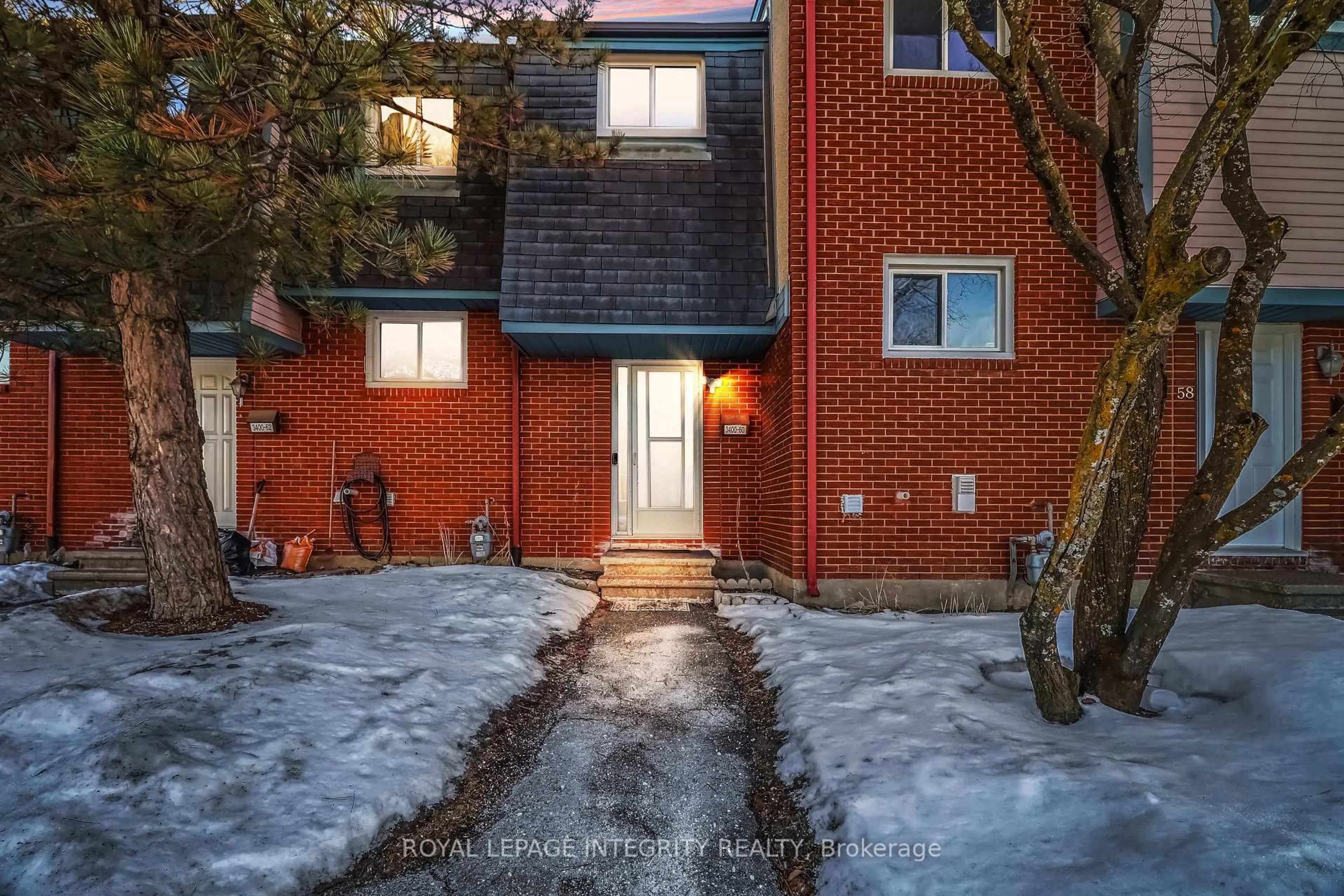 A pic from outside/outdoor area/front of a property/back of a property/a pic from drone, street for 3400 Paul Anka Dr #60, Ottawa Ontario K1V 0C9