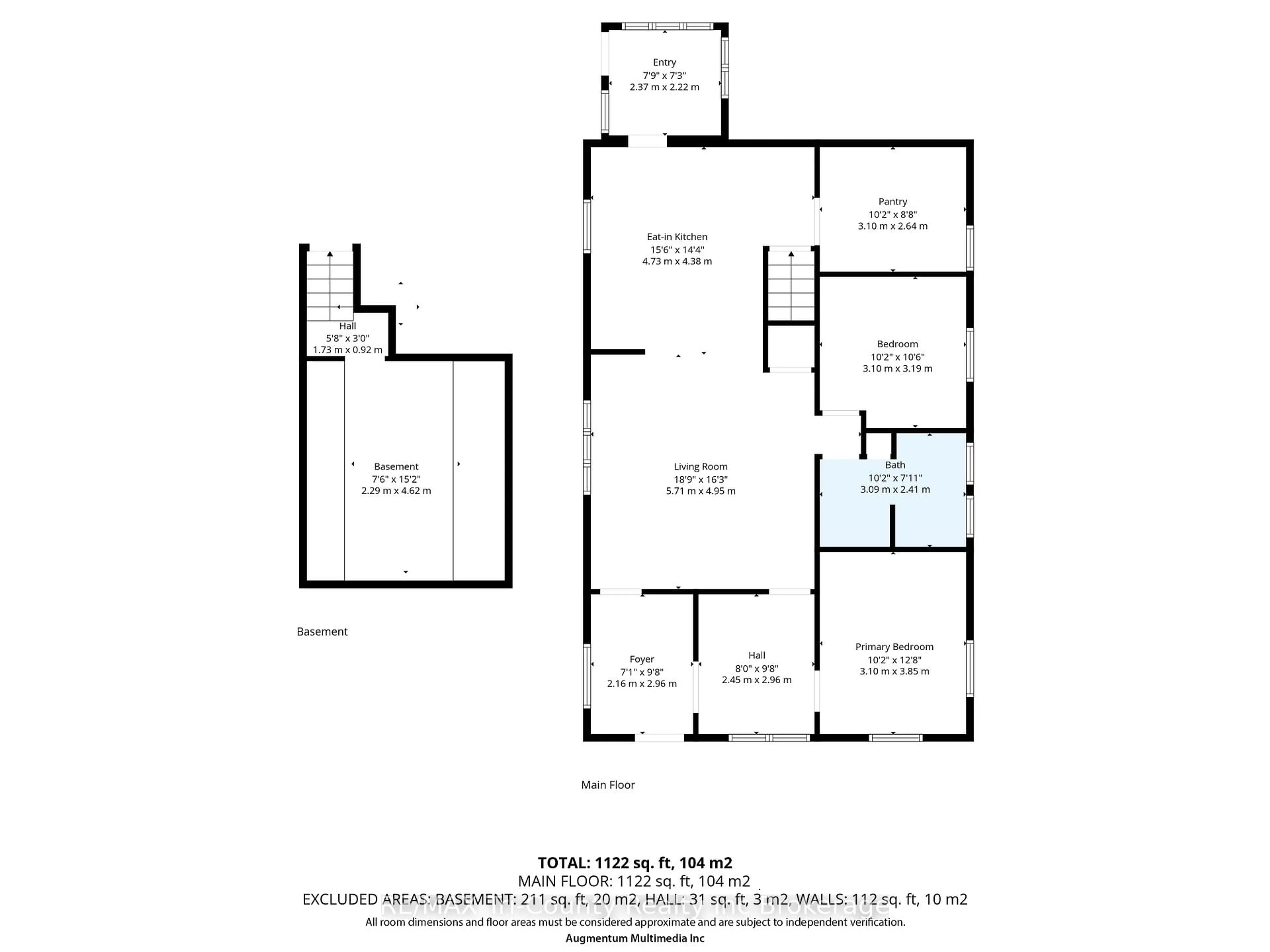 Floor plan for 2345 East Quarter Line, Norfolk Ontario N4B 2W4