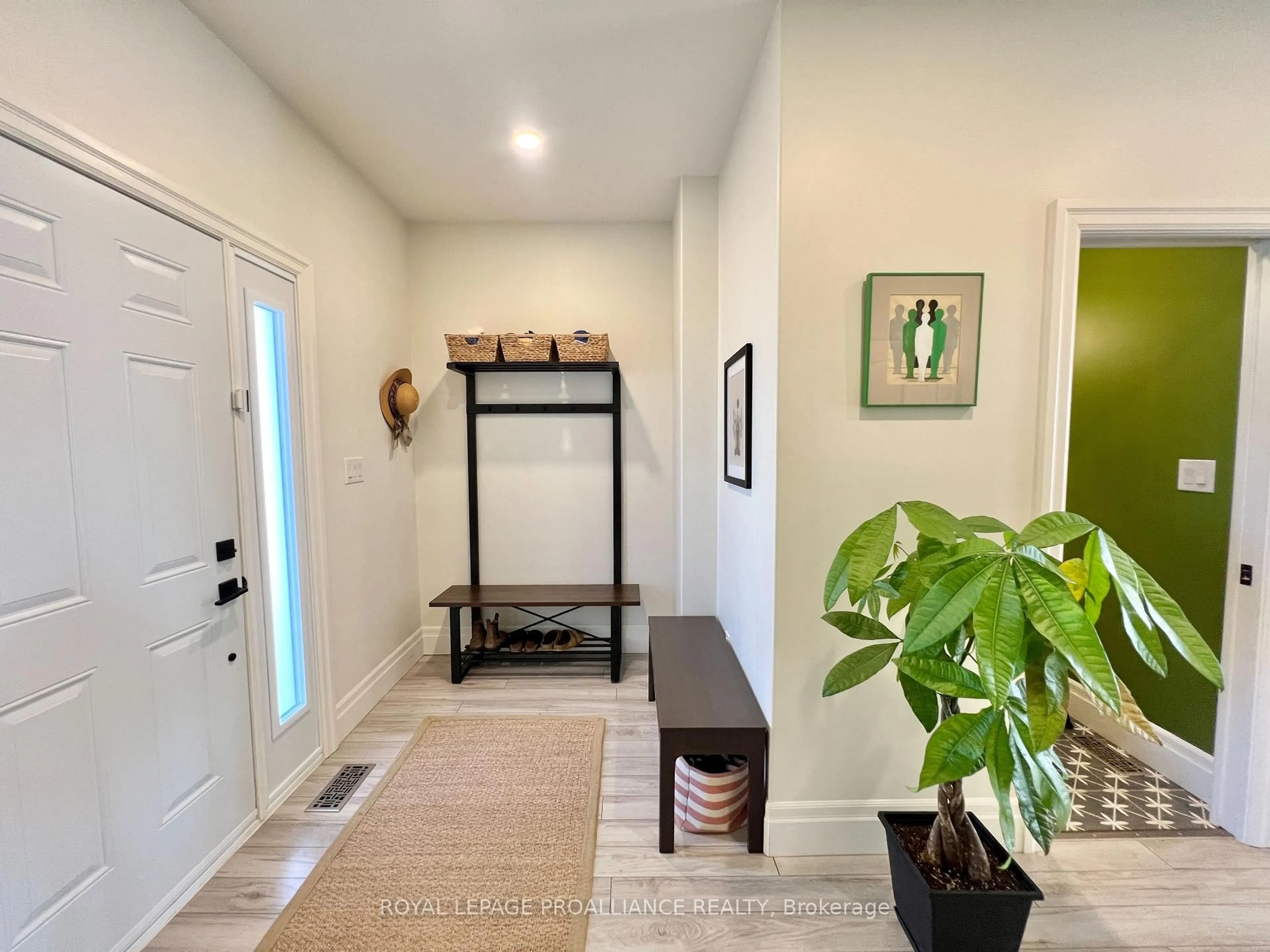 Indoor entryway for 26 Curtis St, Prince Edward County Ontario K0K 2T0