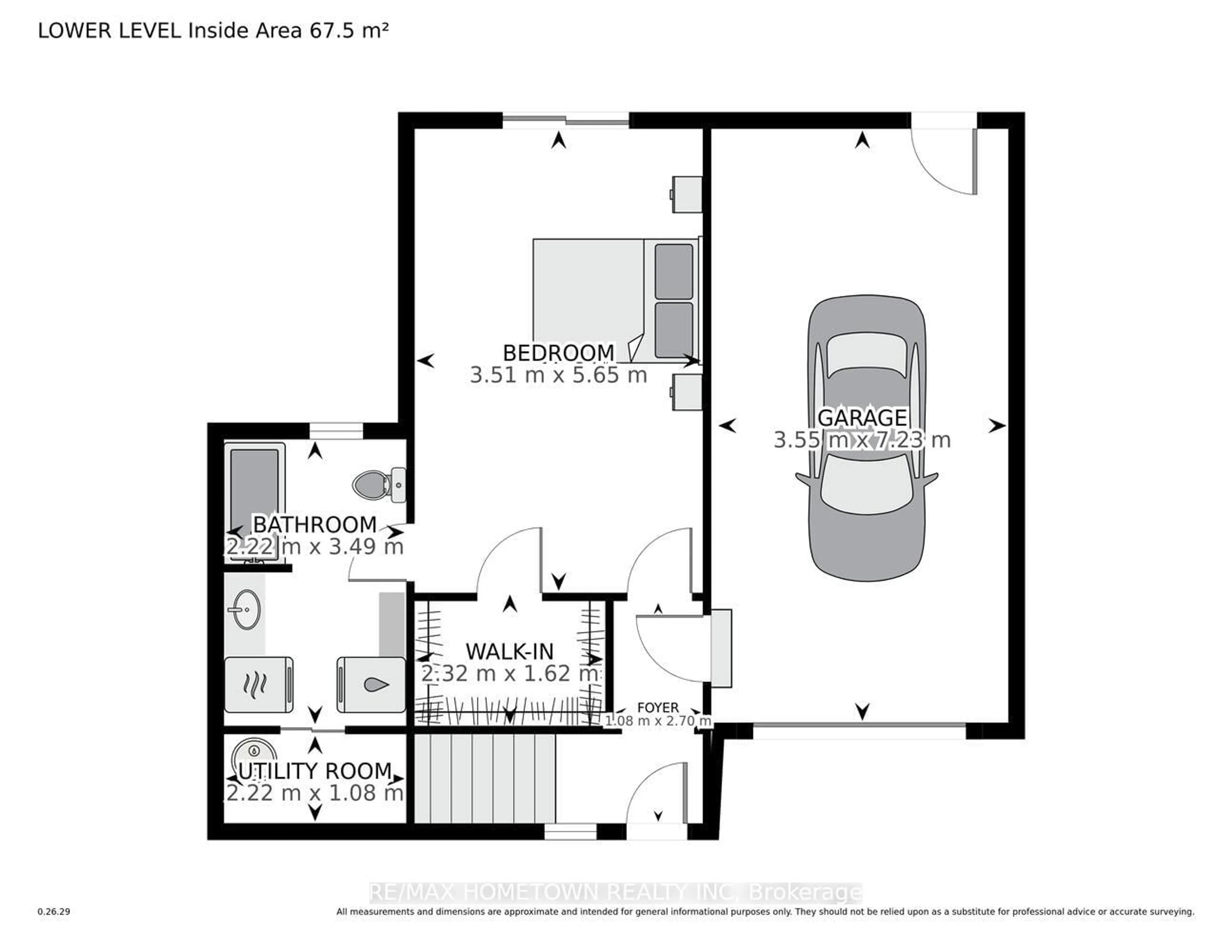 Floor plan for 304 Hay Bay Lane, Leeds and the Thousand Islands Ontario K0E 1L0