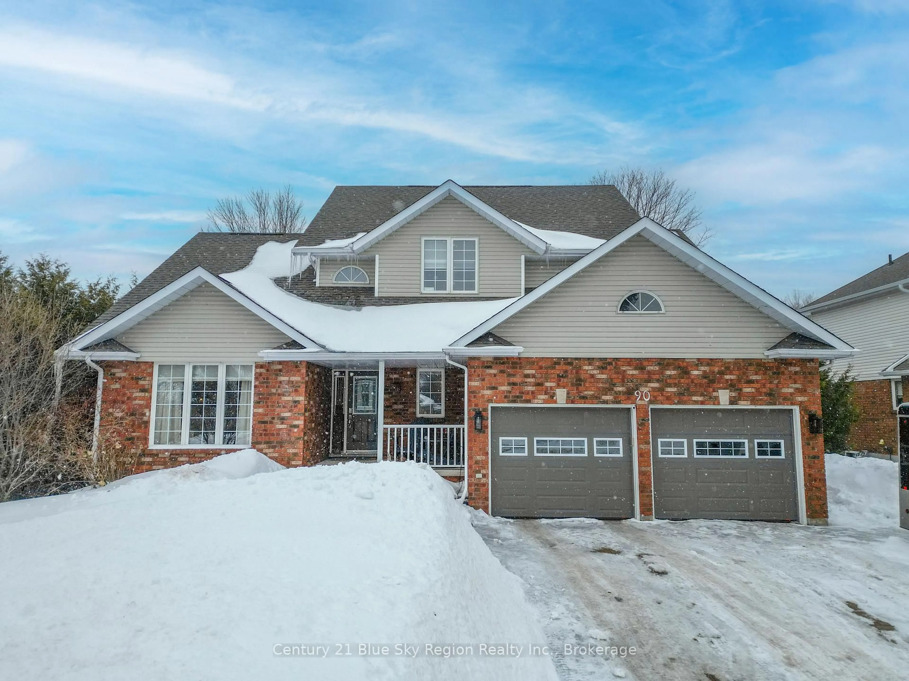 Home with brick exterior material, street for 90 Janey Ave, North Bay Ontario P1C 1M6