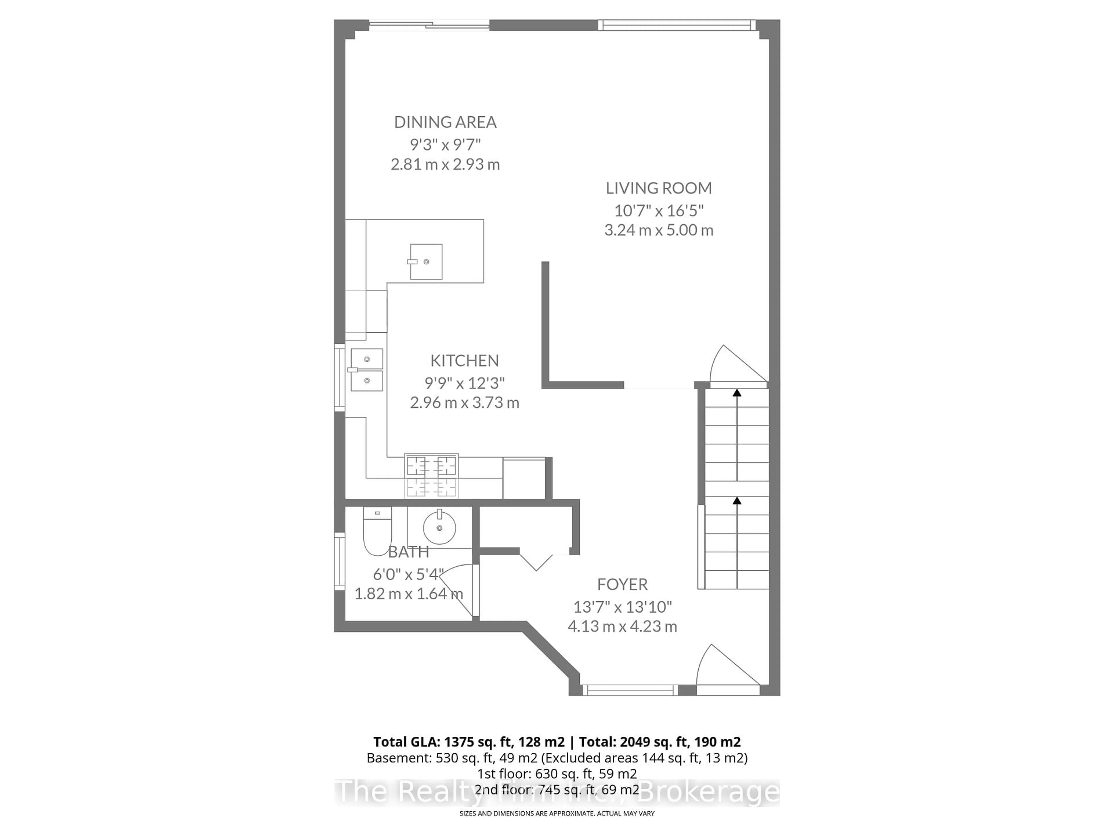 Floor plan for 1032 Pearson Dr, Woodstock Ontario N4S 8V1