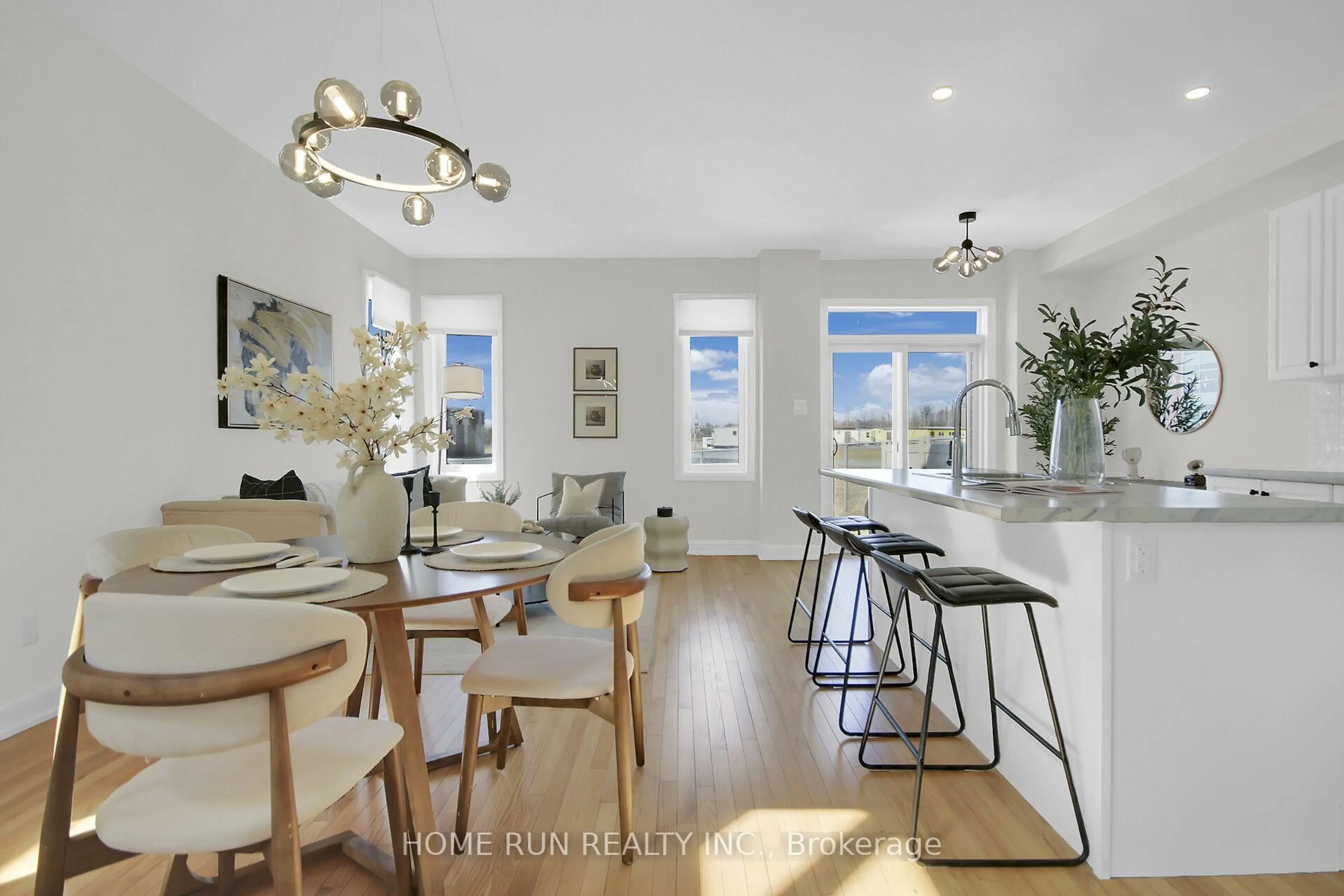 Open concept kitchen, unknown for 157 Bending Way, Ottawa Ontario K2J 6N9