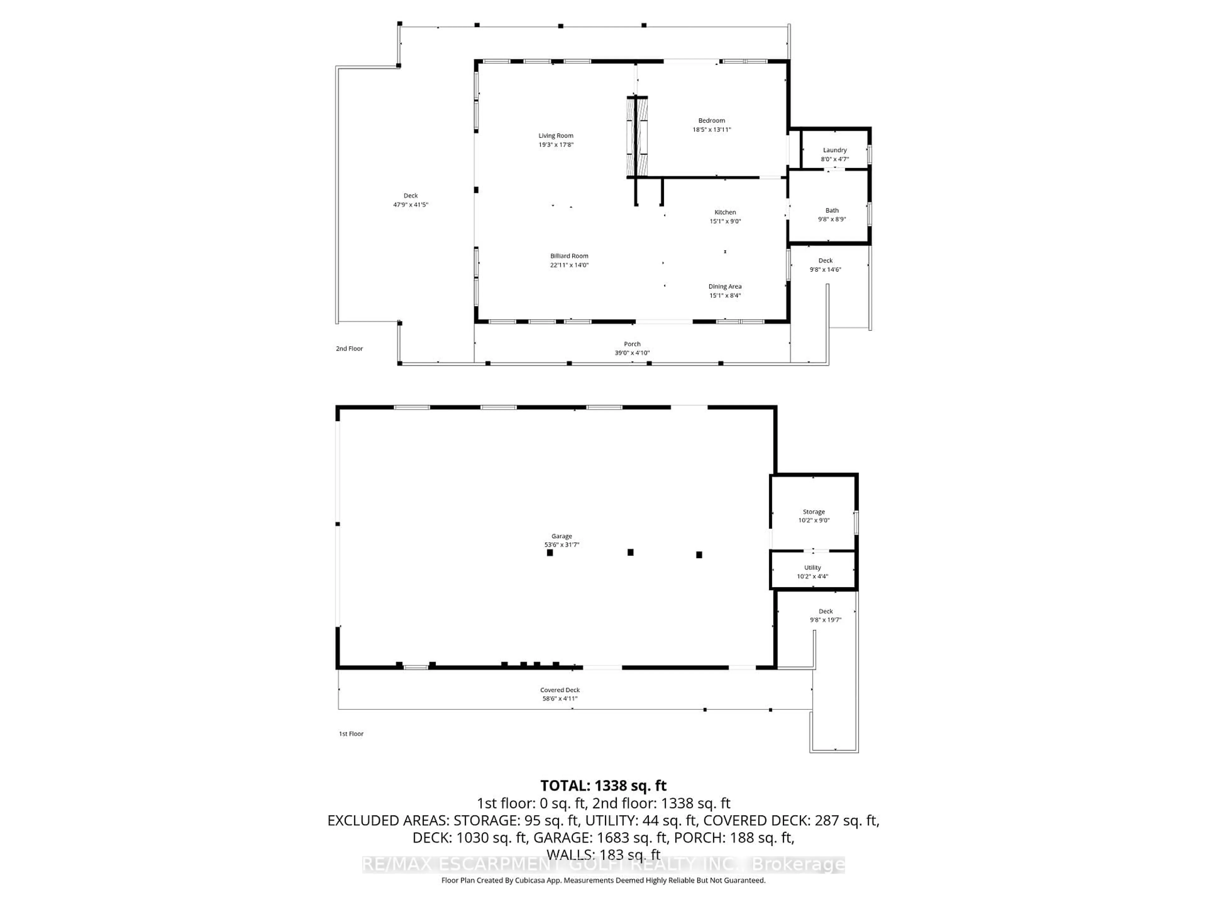Floor plan for 648 FRONT Rd, Norfolk Ontario N0E 1P0