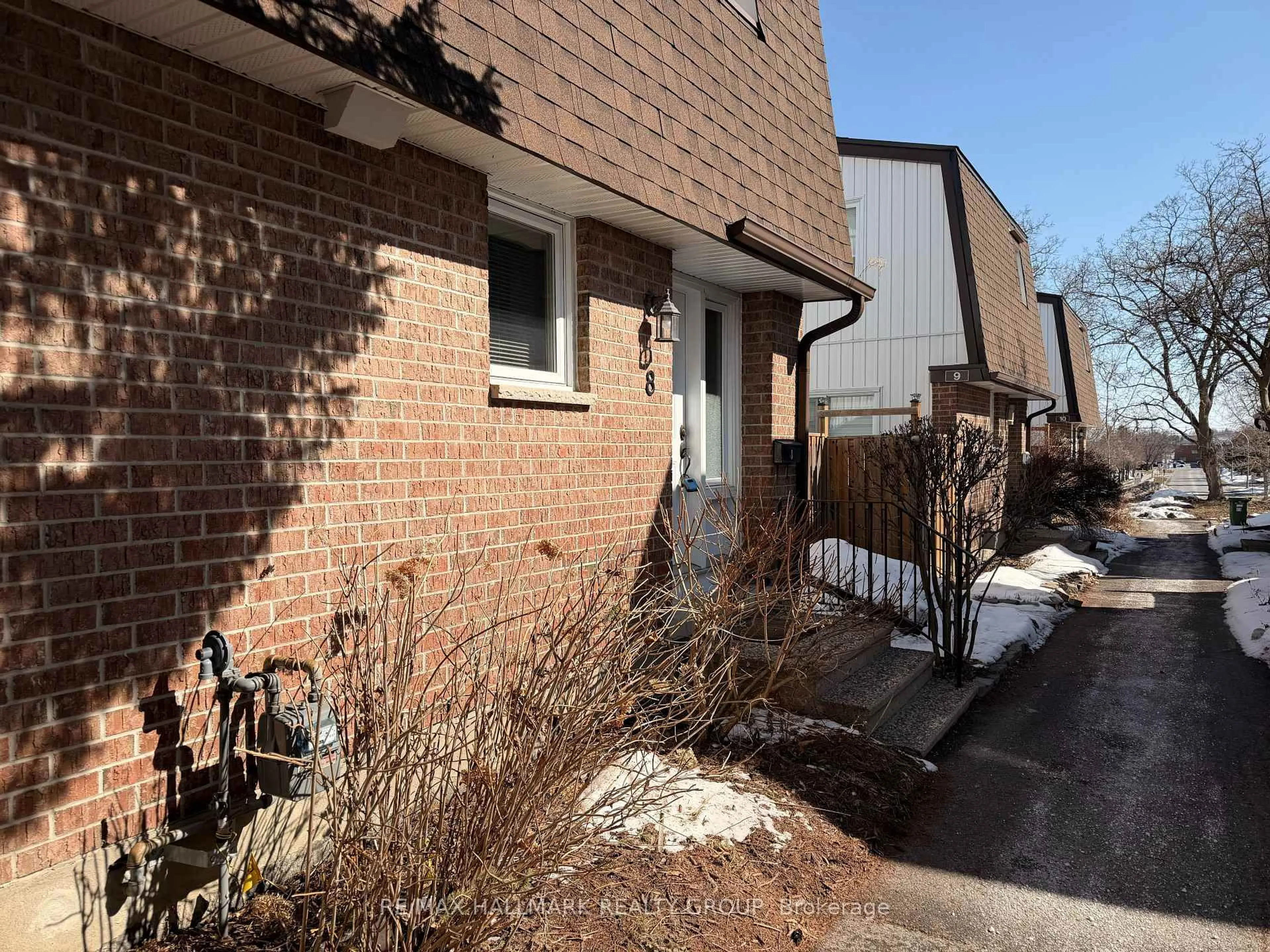 Home with brick exterior material, street for 837 Eastvale Dr #8, Ottawa Ontario K1J 7T5