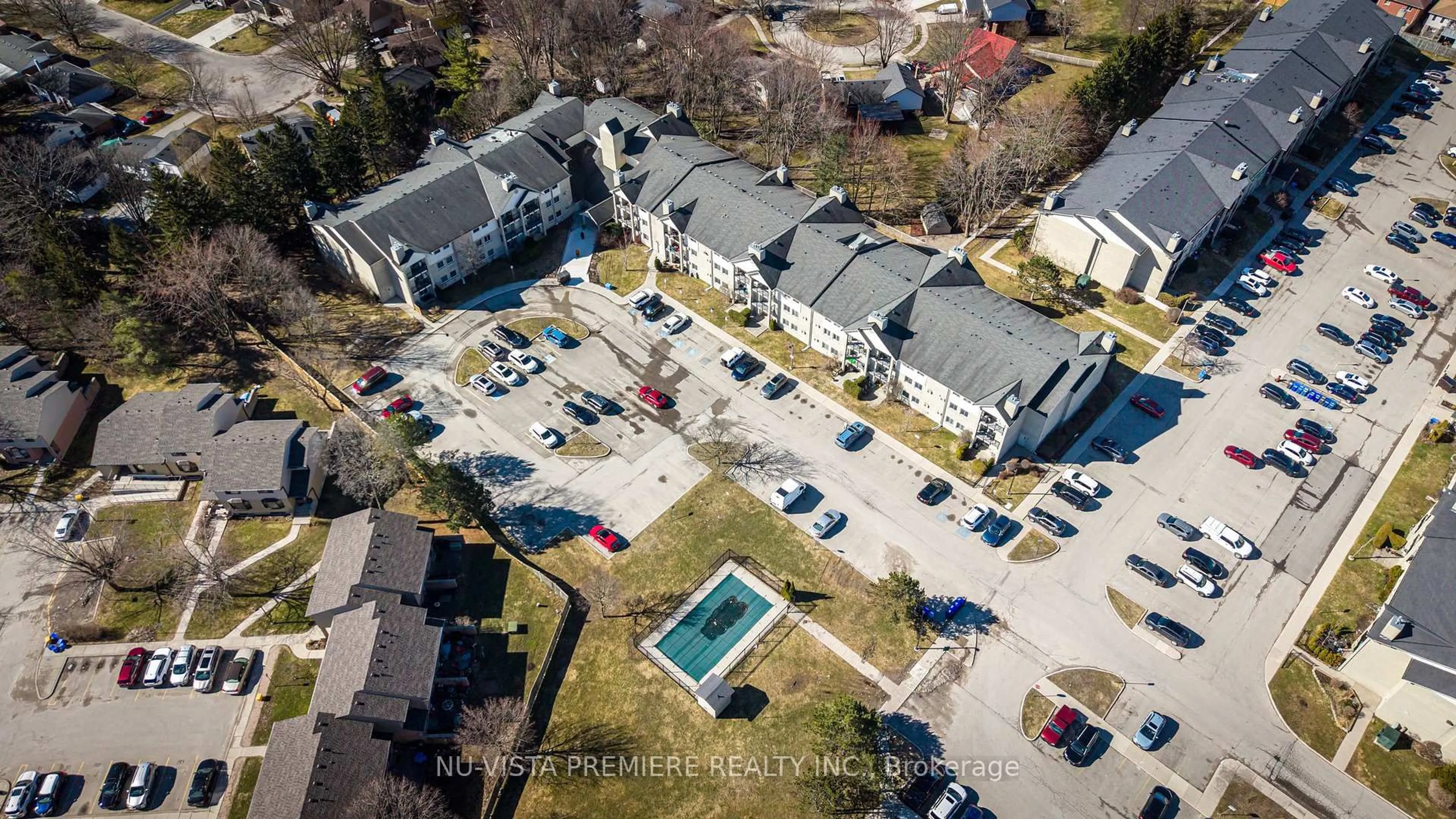 A pic from outside/outdoor area/front of a property/back of a property/a pic from drone, street for 725 Deveron Cres #119, London South Ontario N5Z 4X3