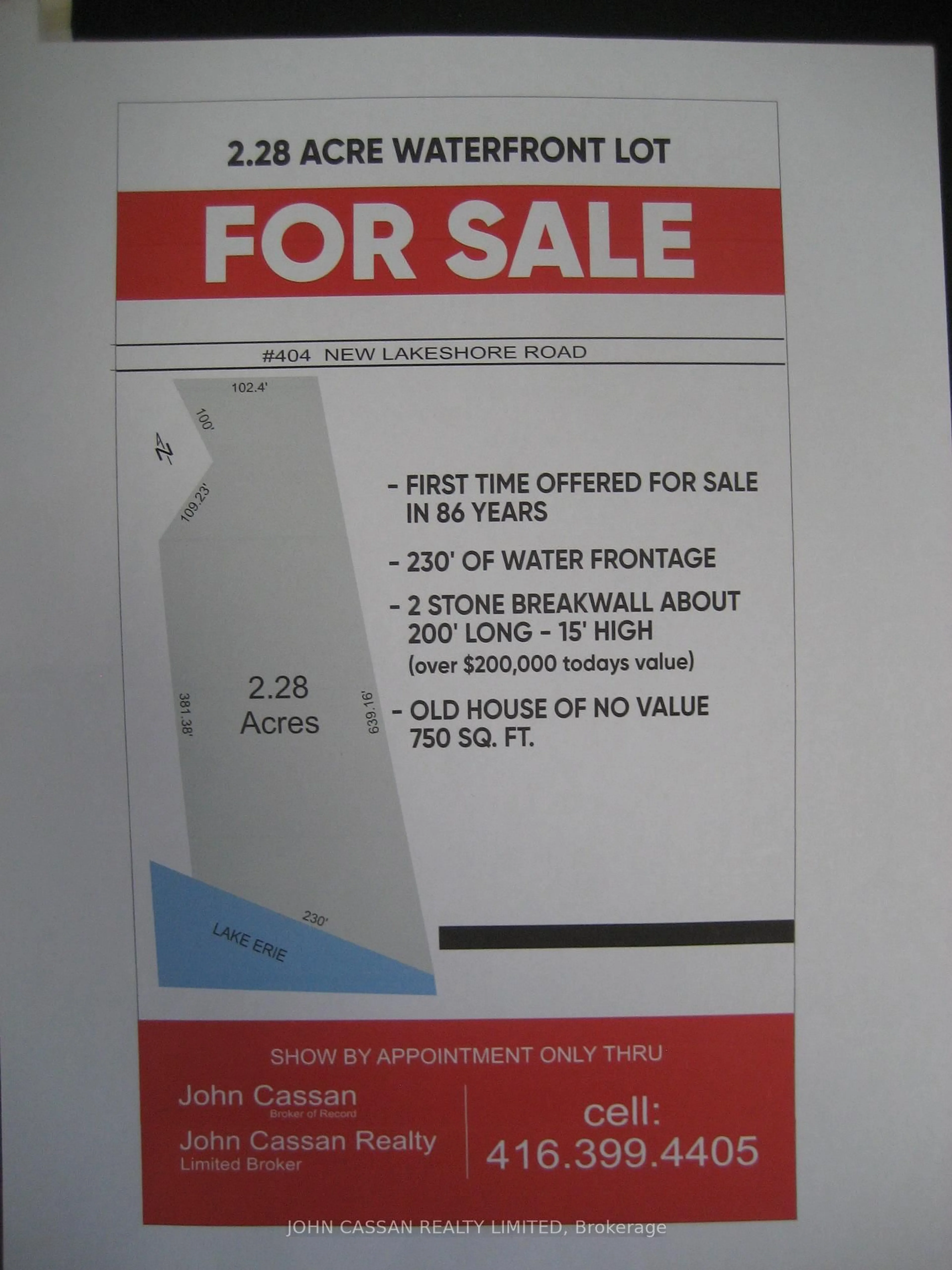 Unknown for 404 New Lakeshore Rd, Norfolk Ontario N0A 1N3