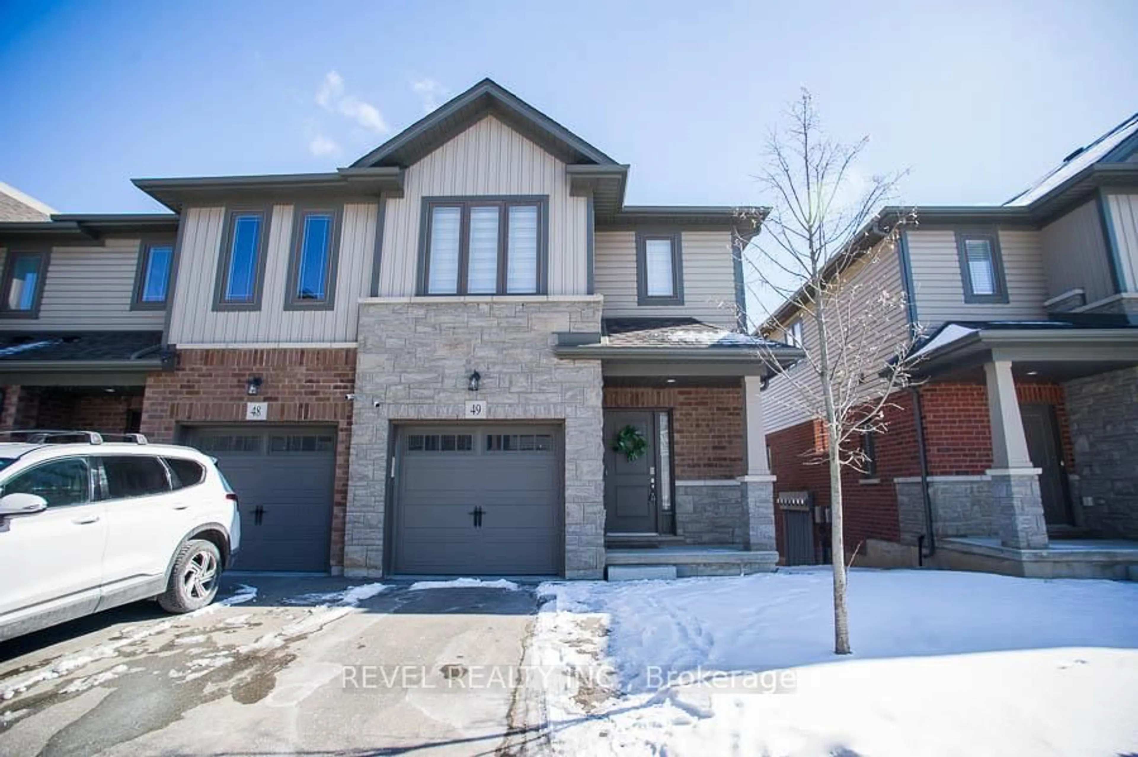 Home with brick exterior material, street for 77 Diana Ave #49, Brantford Ontario N3T 0R6
