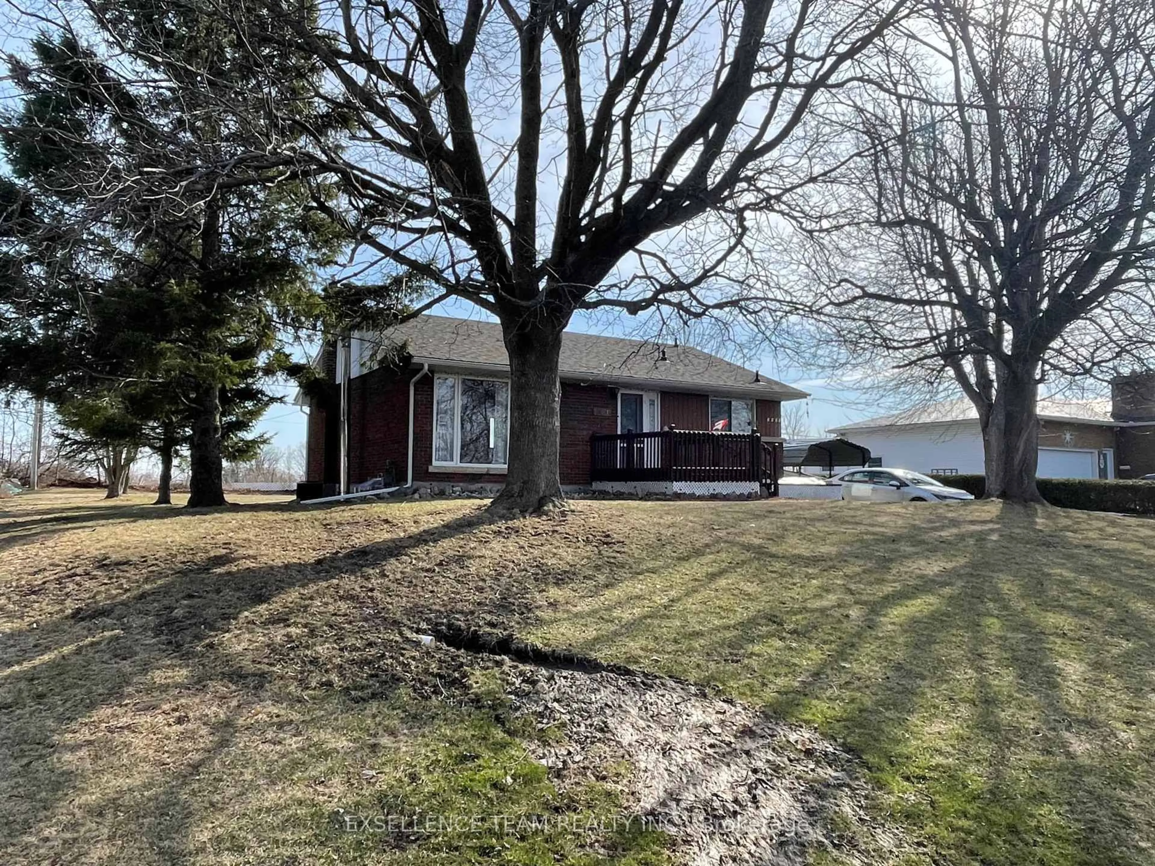 A pic from outside/outdoor area/front of a property/back of a property/a pic from drone, water/lake/river/ocean view for 3481 Marydale Ave, South Stormont Ontario K6K 1P6
