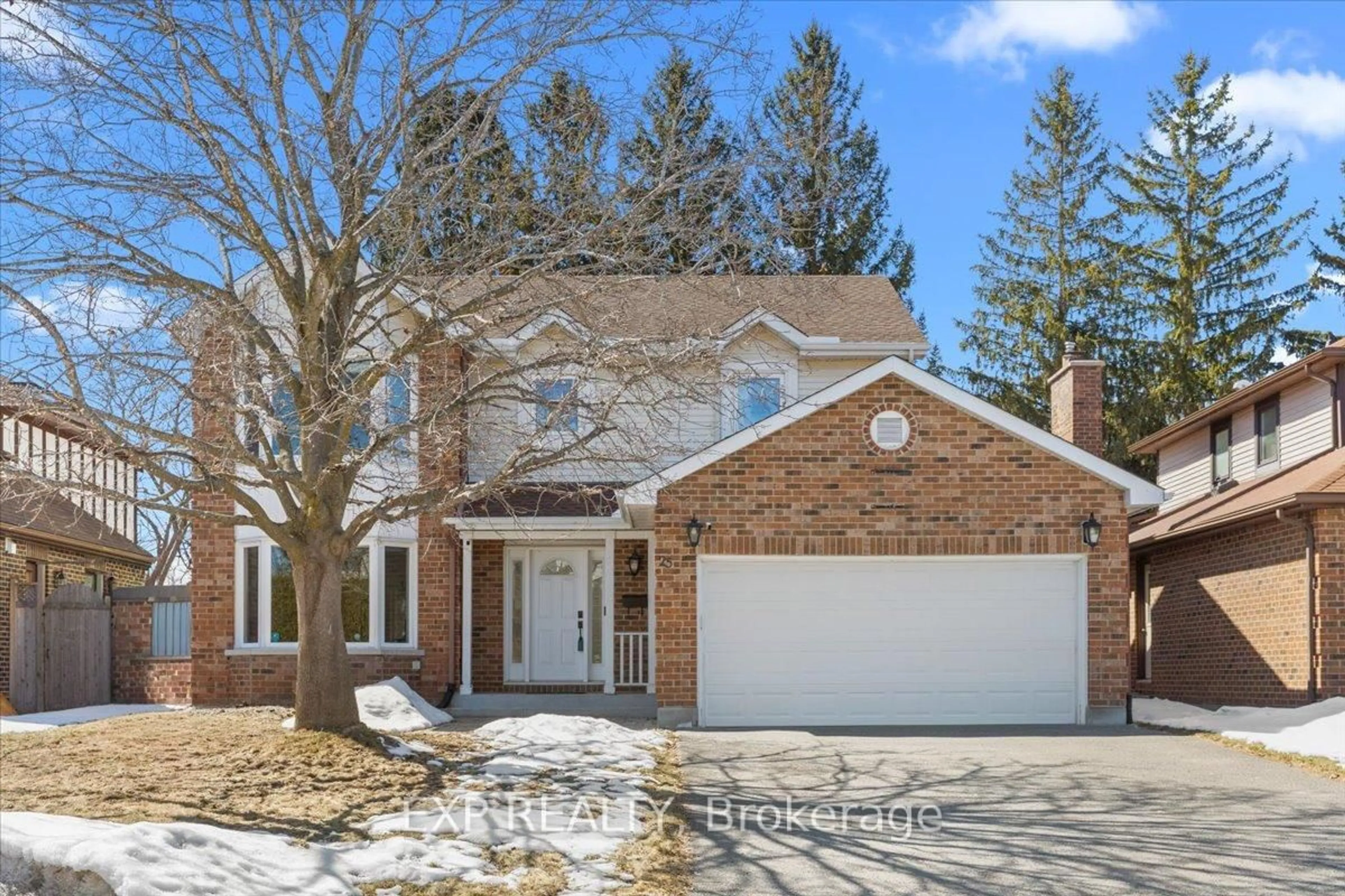 Home with brick exterior material, street for 25 Cullen Crt, Ottawa Ontario K2G 4Z3