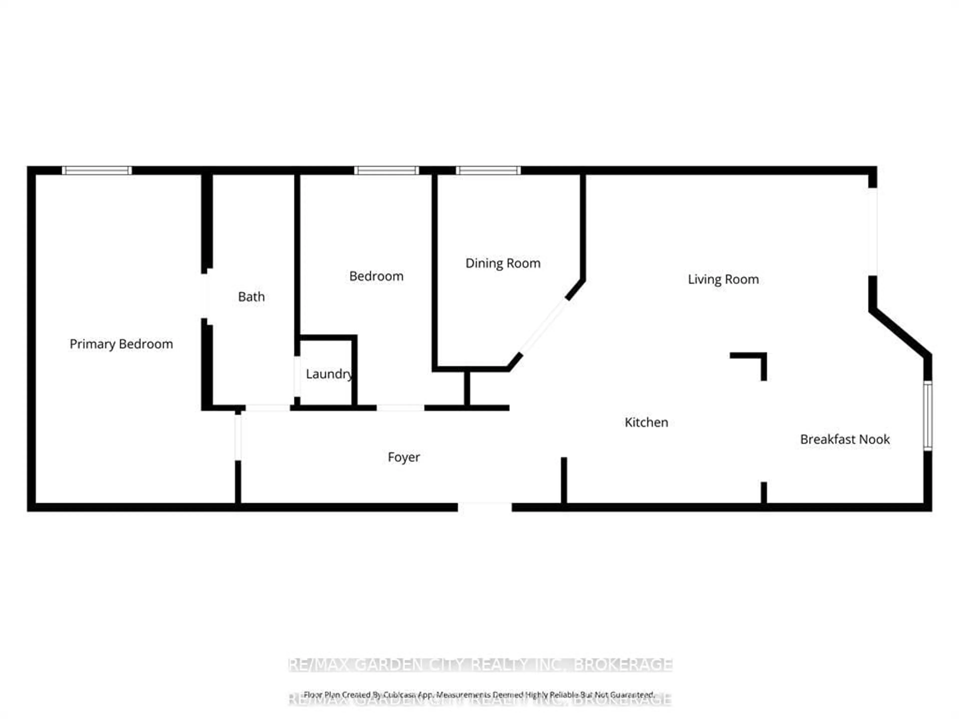 Floor plan for 4658 Drummond Rd #230, Niagara Falls Ontario L2E 7E1