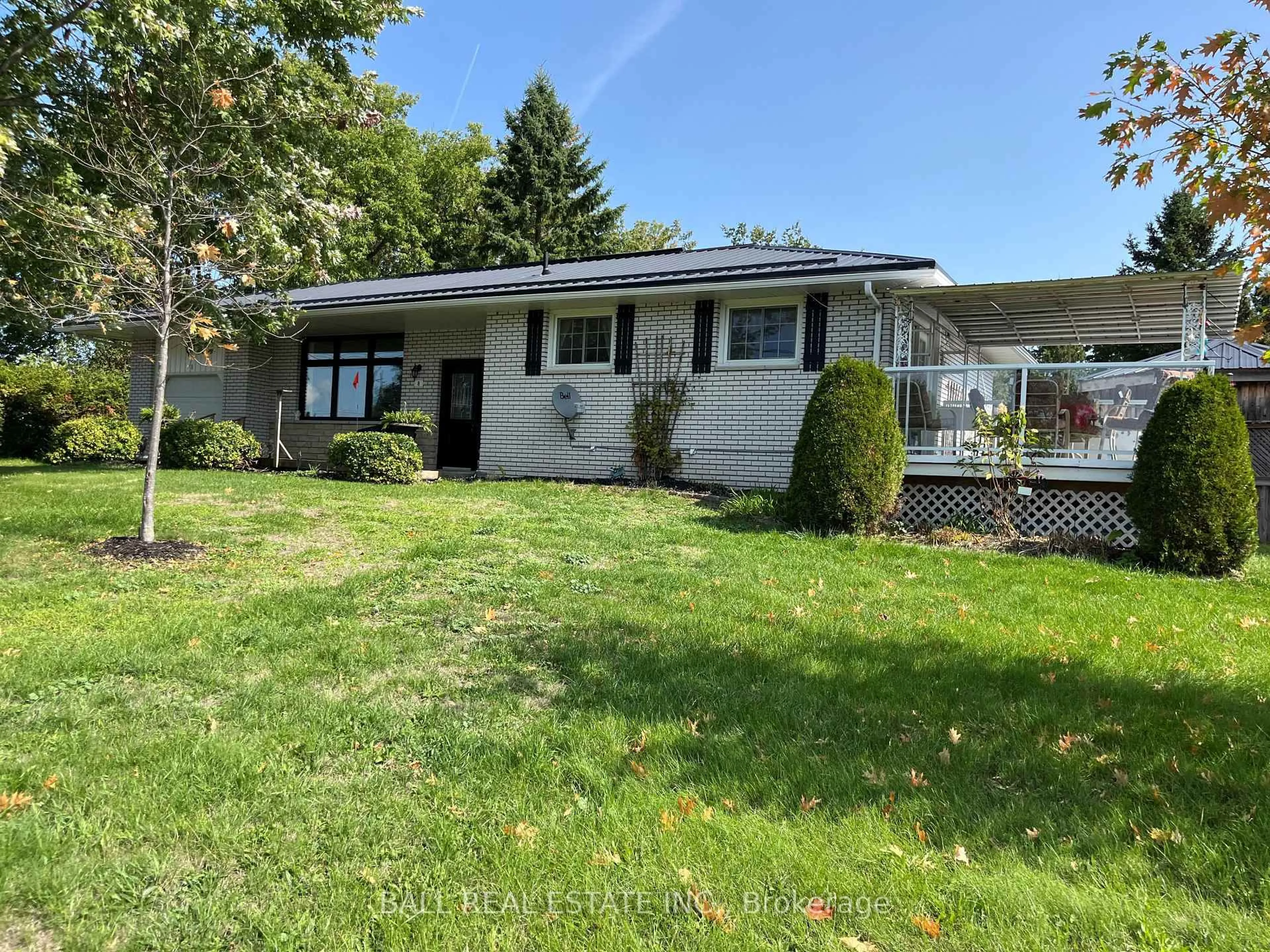 Home with vinyl exterior material, street for 8 Church Lane, Trent Hills Ontario K0L 1Y0