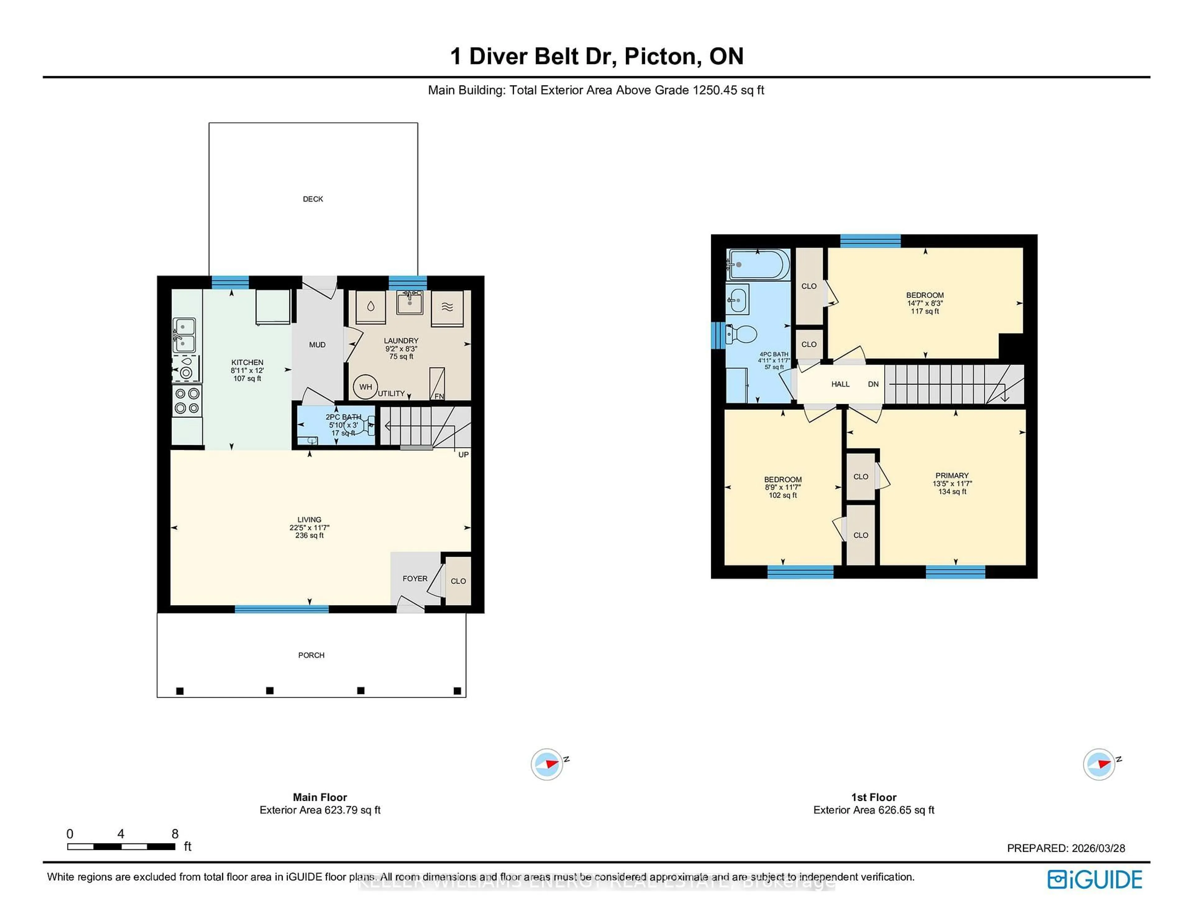 Floor plan for 1 Diver Belt Dr, Prince Edward County Ontario K0K 2T0