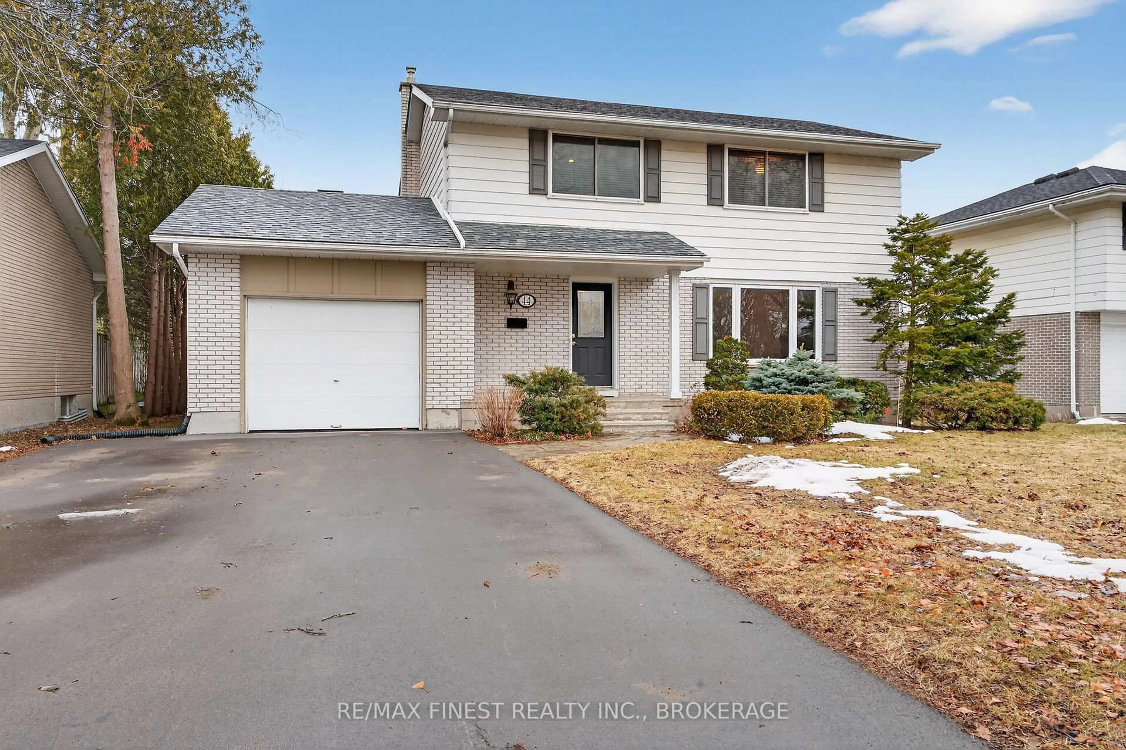 Home with vinyl exterior material, street for 44 Casterton Ave, Kingston Ontario K7M 1R5