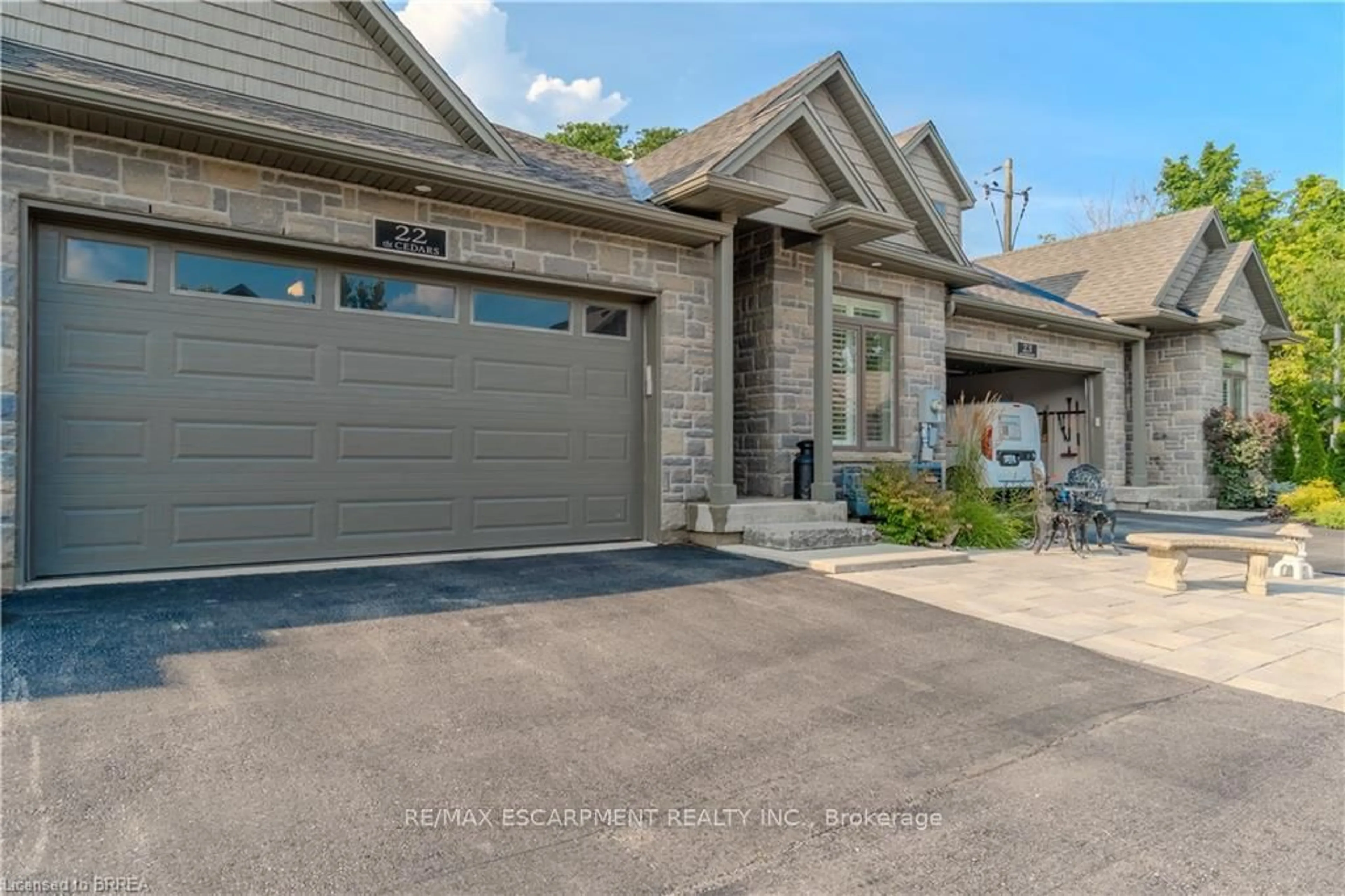 Home with brick exterior material, street for 59 Cedar St #22, Brant Ontario N3L 0H7