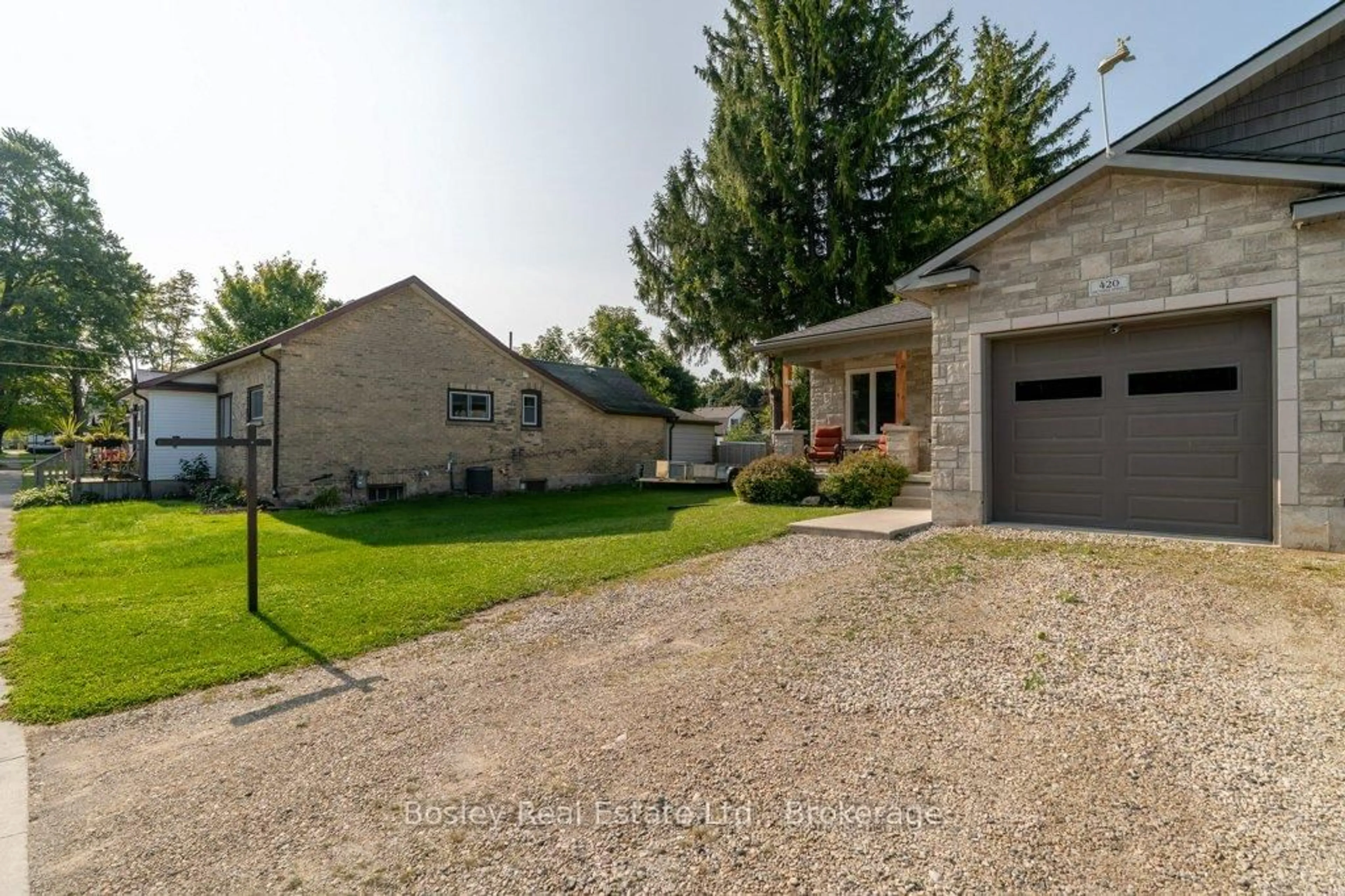 A pic from outside/outdoor area/front of a property/back of a property/a pic from drone, street for 420 Victoria St, Minto Ontario N0G 2P0