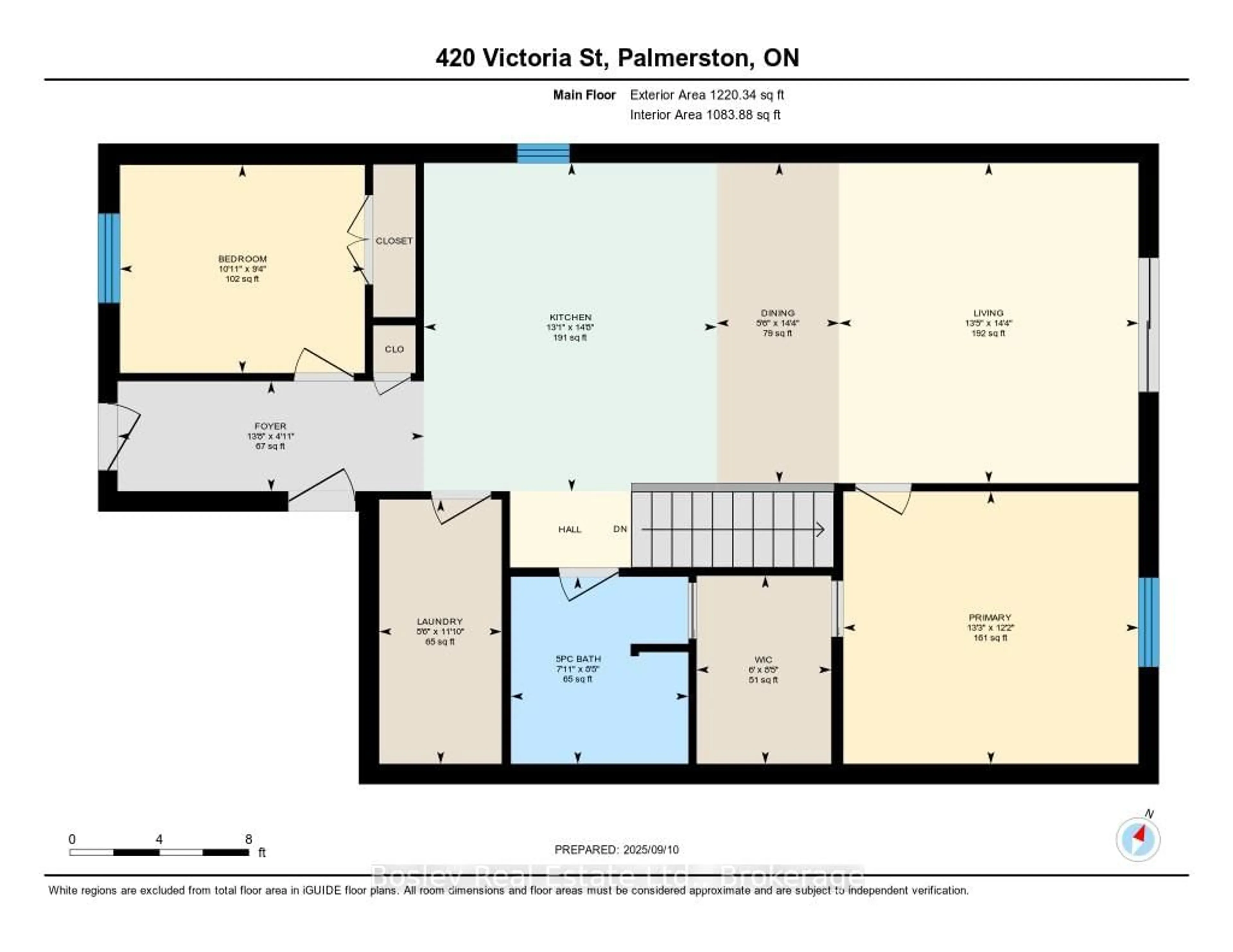 Floor plan for 420 Victoria St, Minto Ontario N0G 2P0
