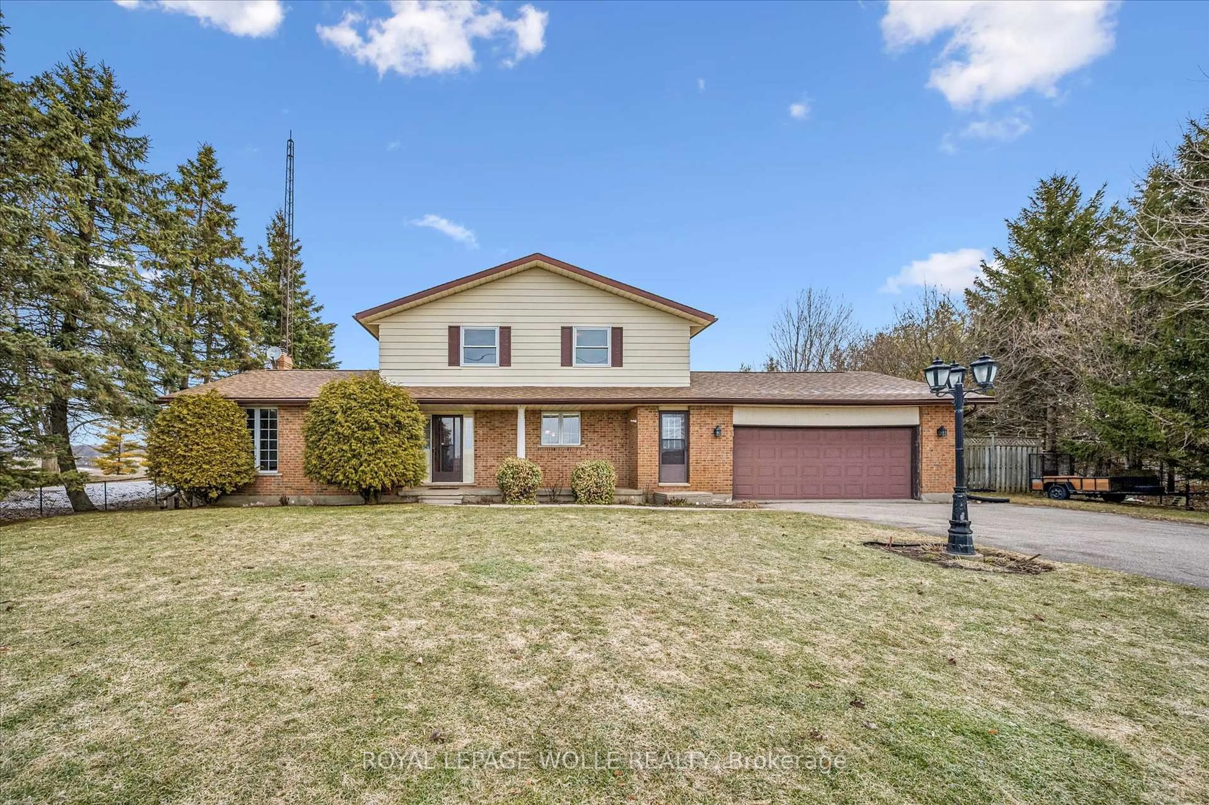 Home with brick exterior material, street for 4225 Weimar Line, Wellesley Ontario N0B 2T0