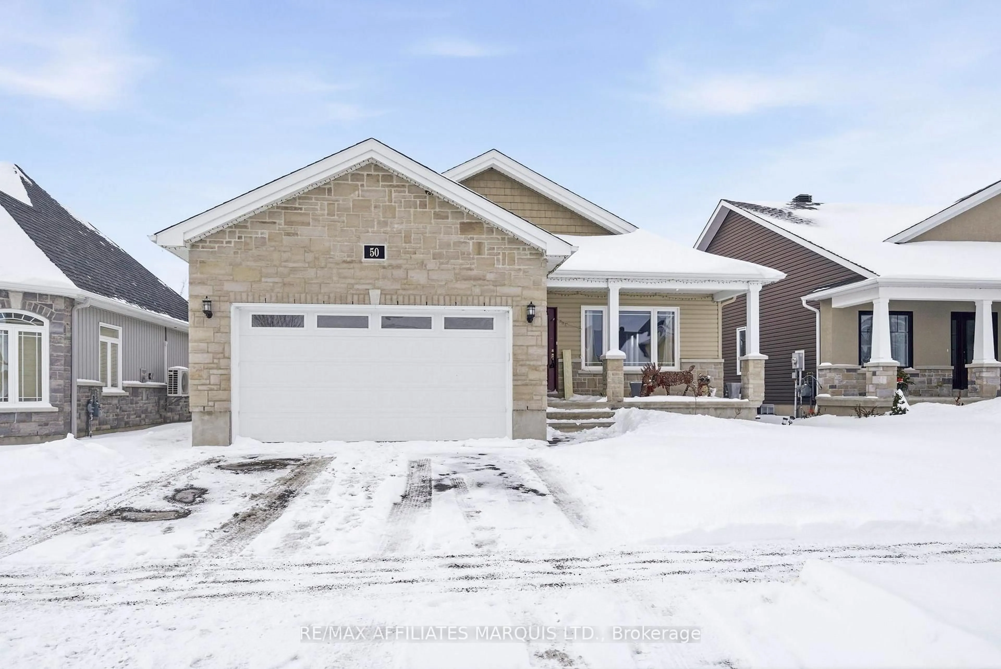 Home with brick exterior material, street for 50 Jim Brownell Blvd, South Stormont Ontario K0C 1P0