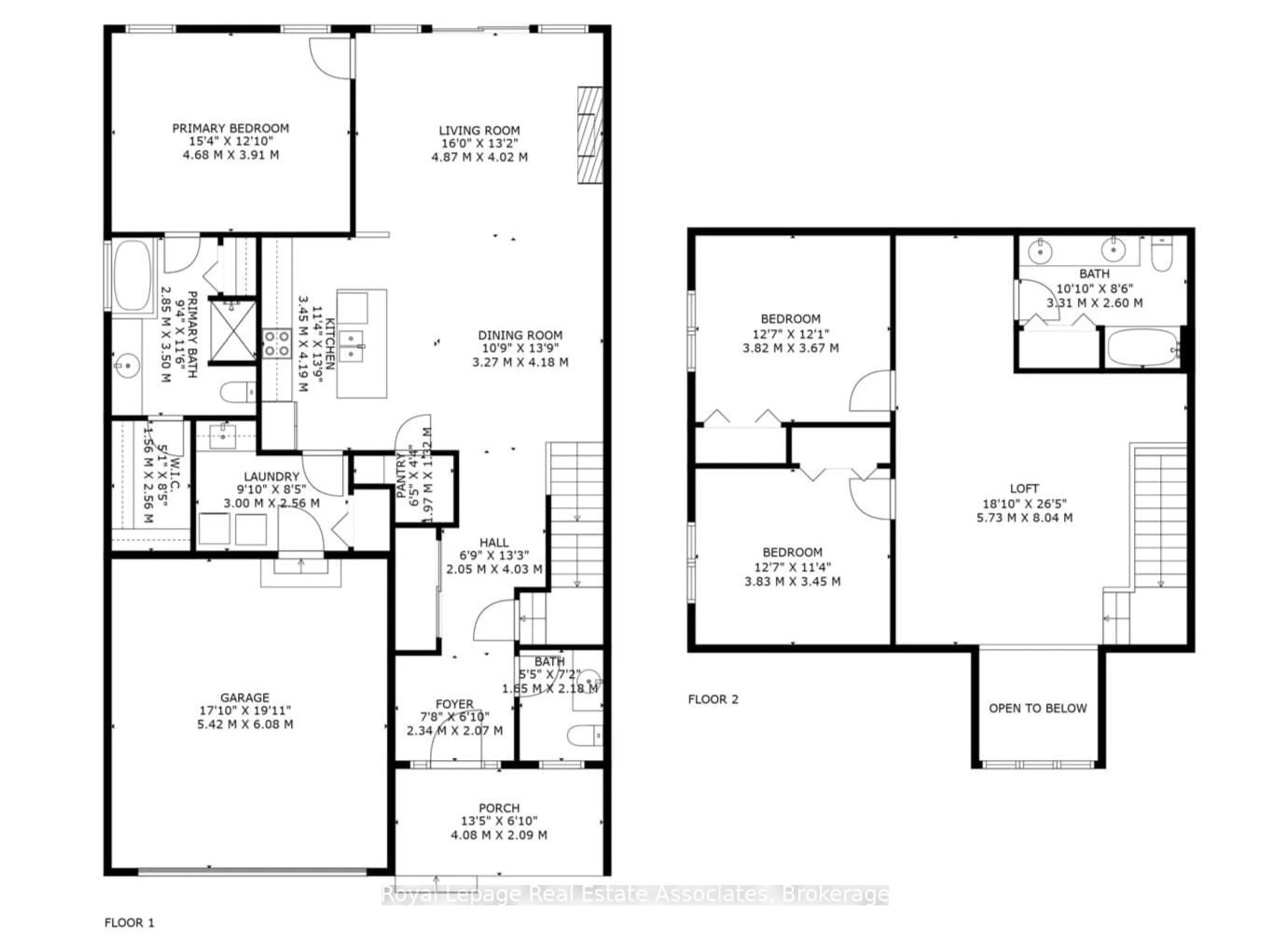 Floor plan for 45 Linden Ave, Guelph/Eramosa Ontario N0B 2K0