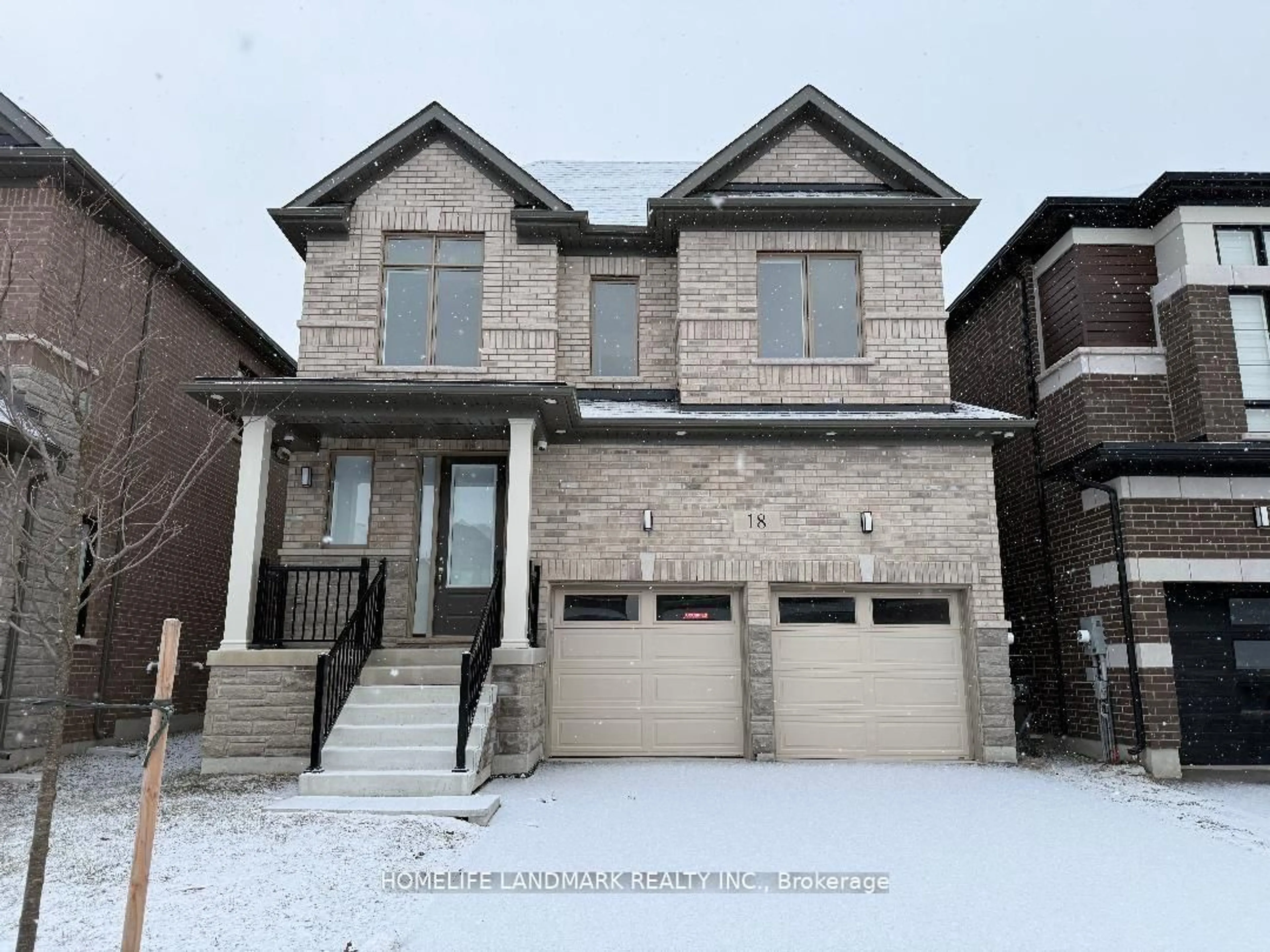Home with brick exterior material, street for 18 Tyler Ave, Erin Ontario N0B 1T0