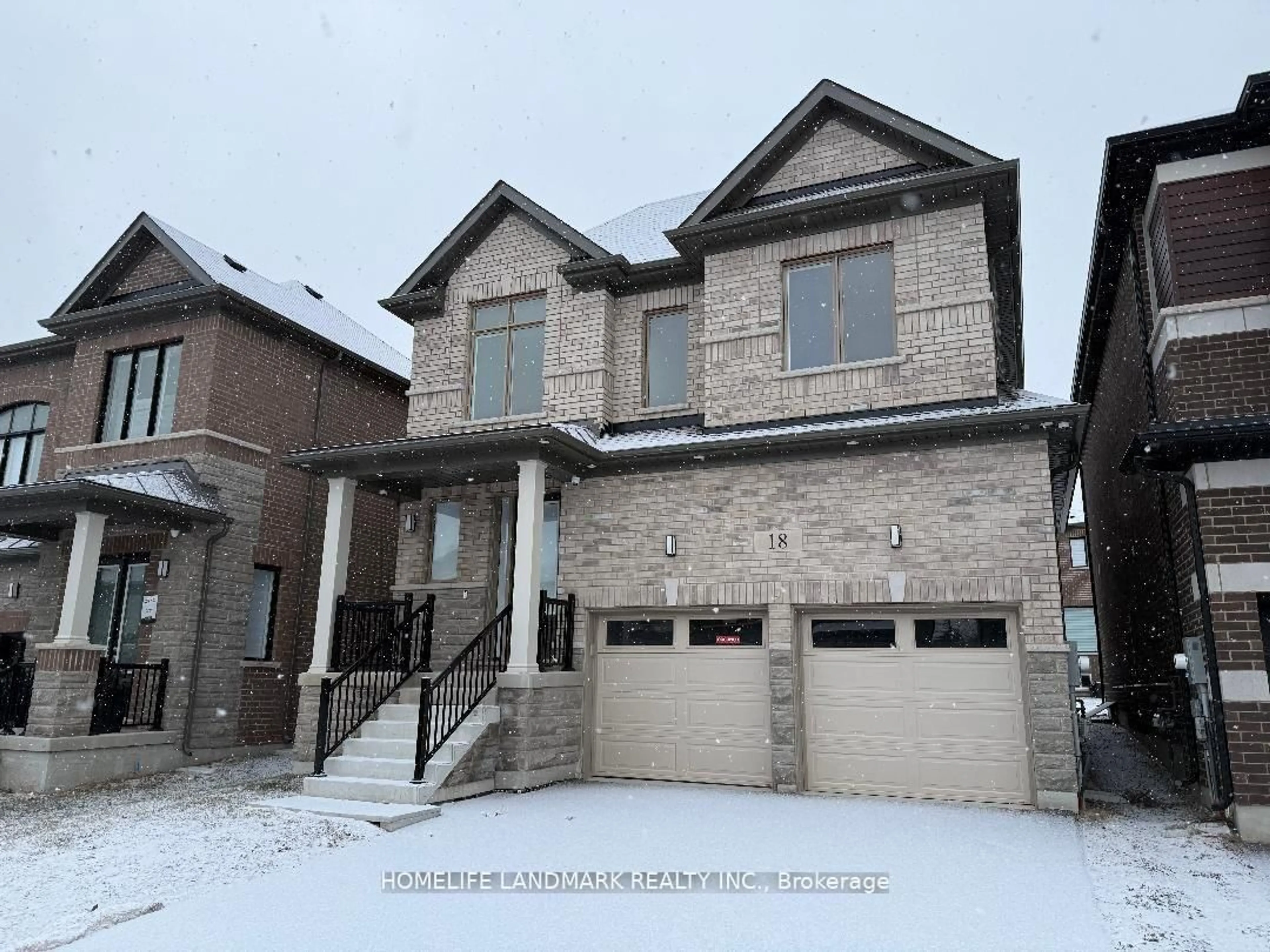 Home with brick exterior material, street for 18 Tyler Ave, Erin Ontario N0B 1T0