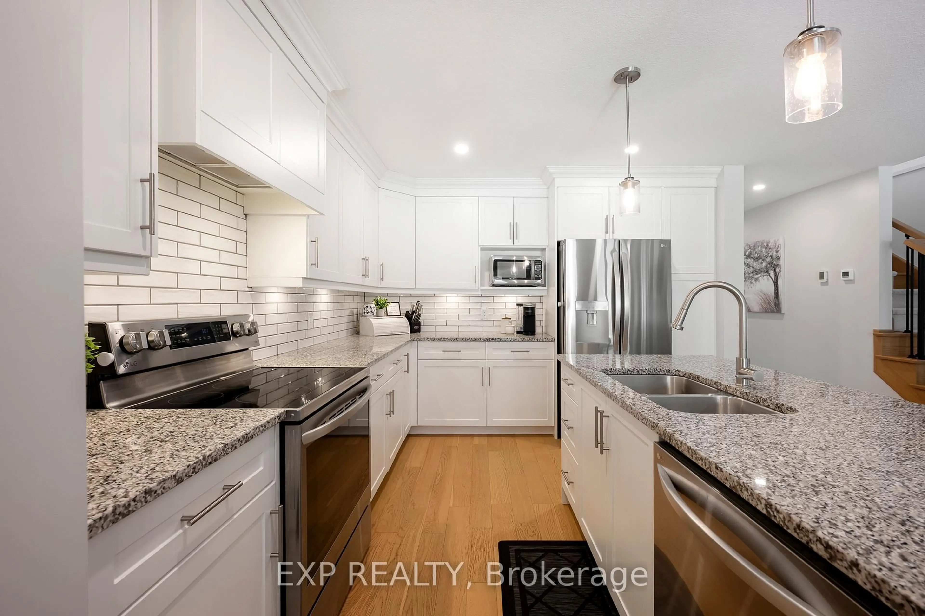 Open concept kitchen, ceramic/tile floor for 745 WATERLOO St, Wellington North Ontario N0G 2L3