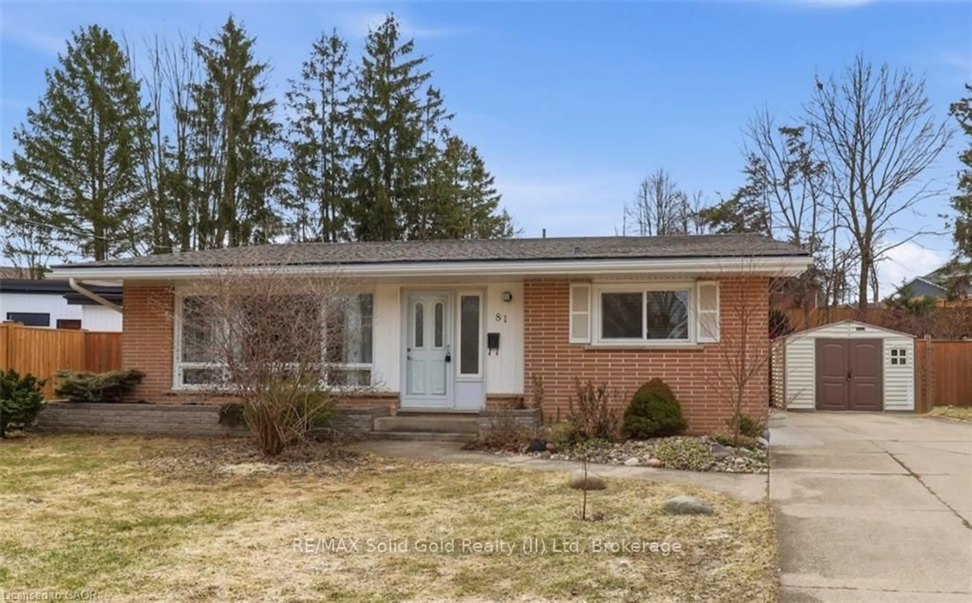 Home with brick exterior material, street for 81 North Park Cres, Woodstock Ontario N4S 7M1