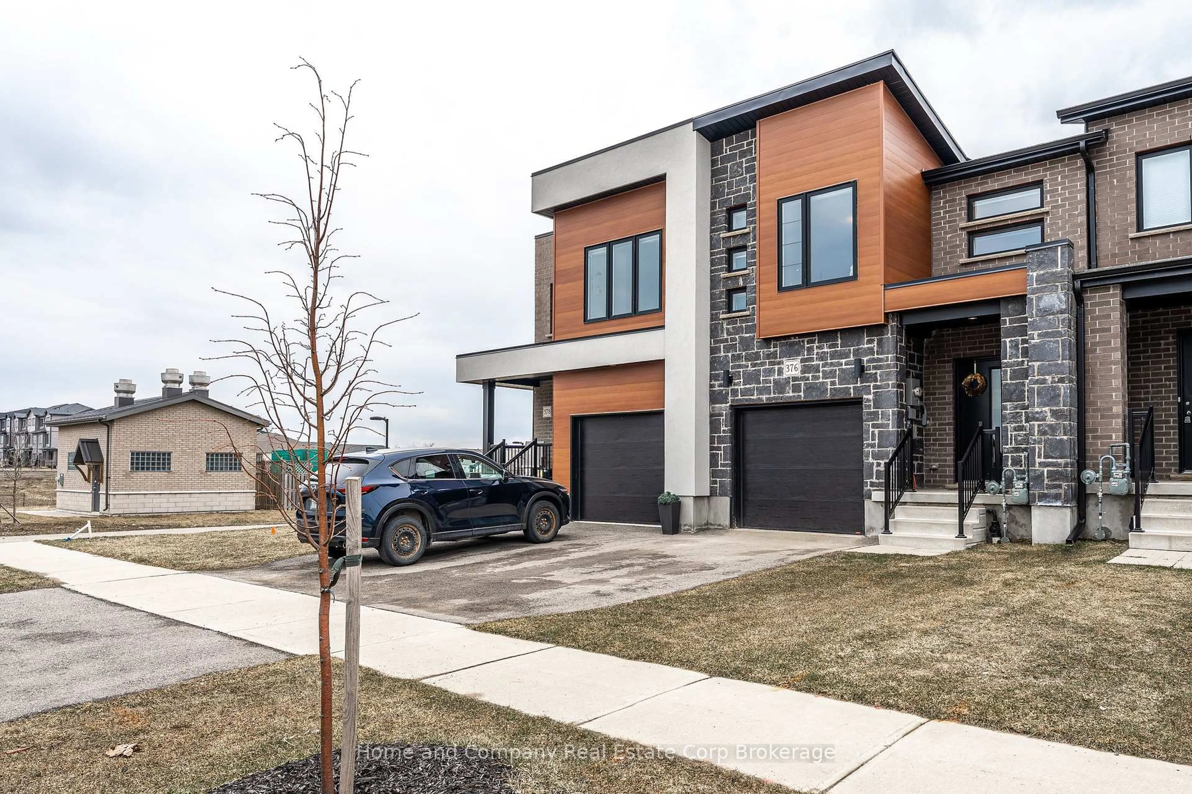 Home with brick exterior material, street for 376 Bradshaw Dr, Stratford Ontario N5A 0K2