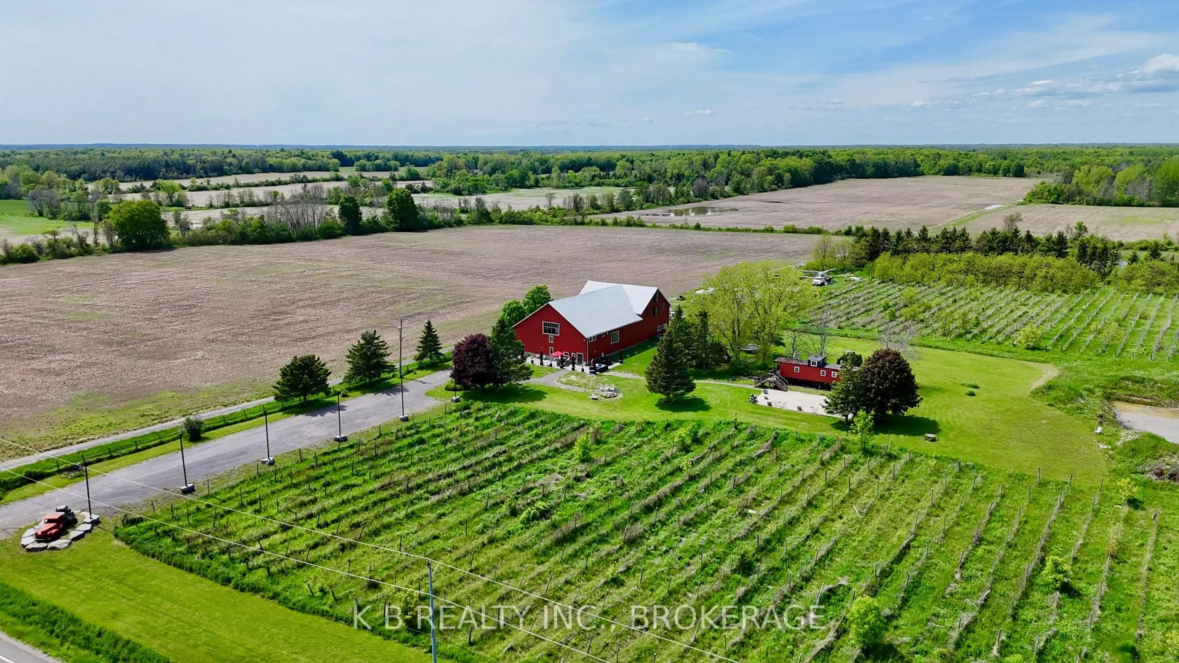 A pic from outside/outdoor area/front of a property/back of a property/a pic from drone, unknown for 9261 Loyalist Pkwy, Bath Ontario K0H 1G0
