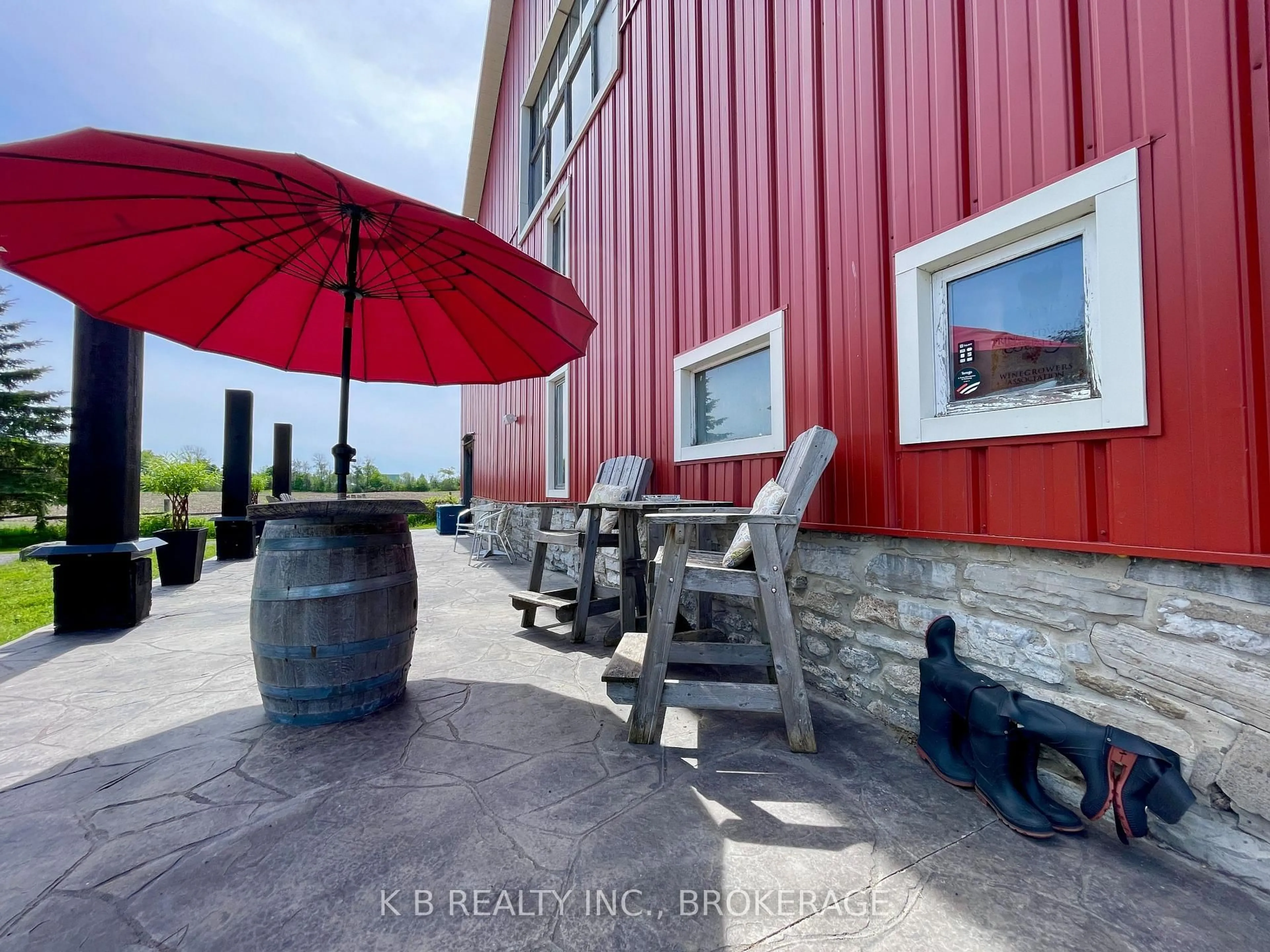 Patio, water/lake/river/ocean view for 9261 Loyalist Pkwy, Bath Ontario K0H 1G0