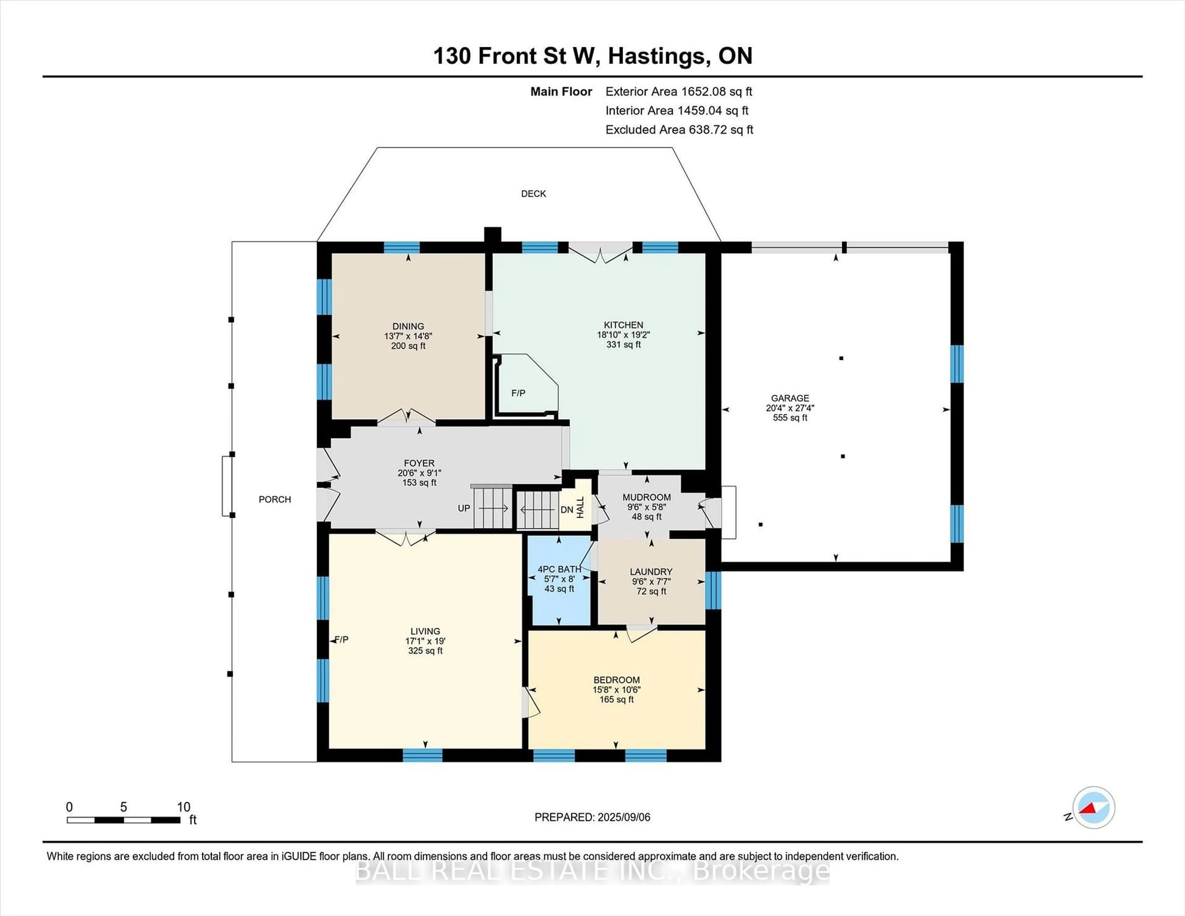 Floor plan for 130 Front St, Trent Hills Ontario K0L 1Y0
