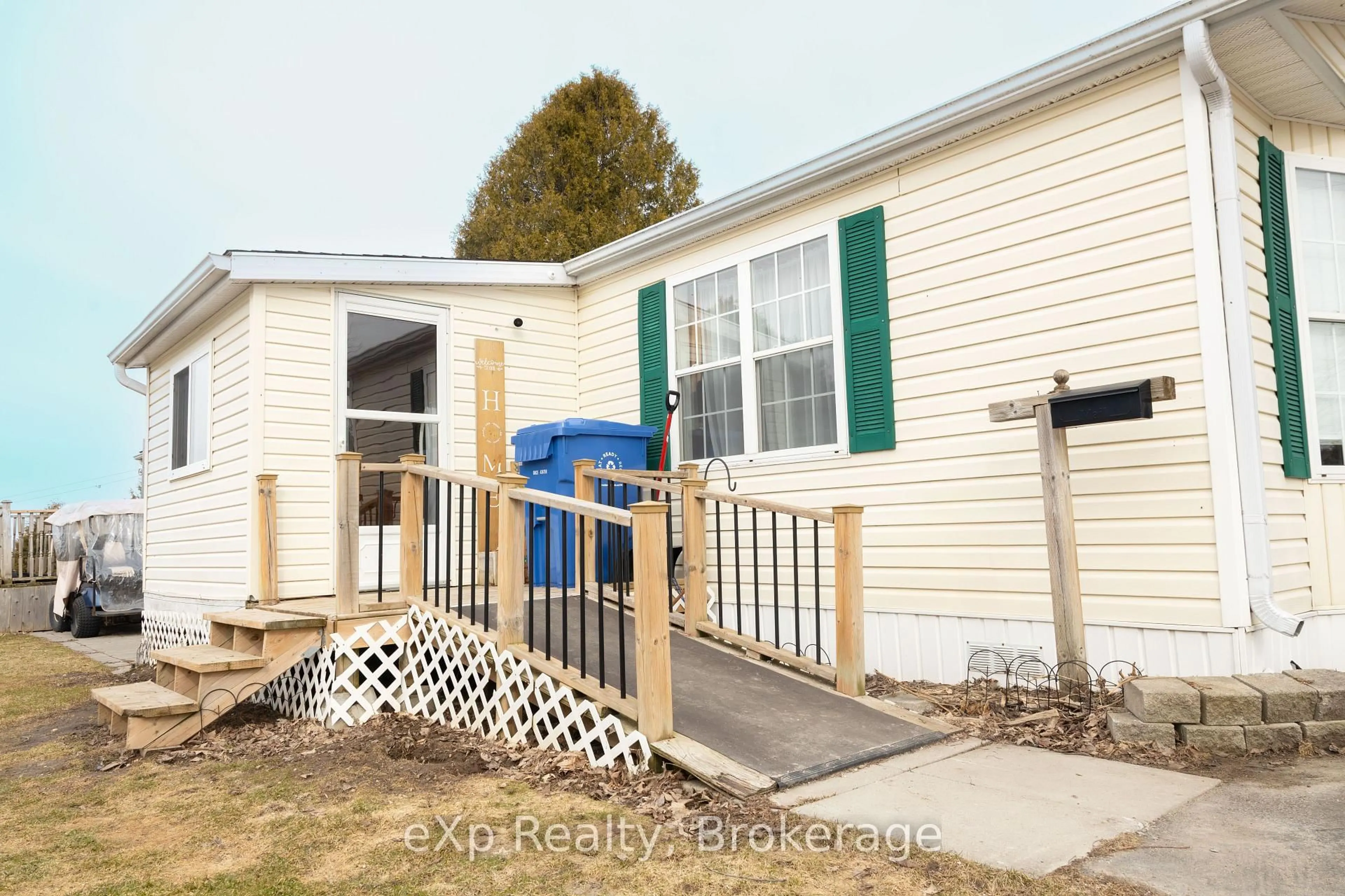 Home with vinyl exterior material, street for 302694 Douglas St #Unit #41, West Grey Ontario N0G 1R0