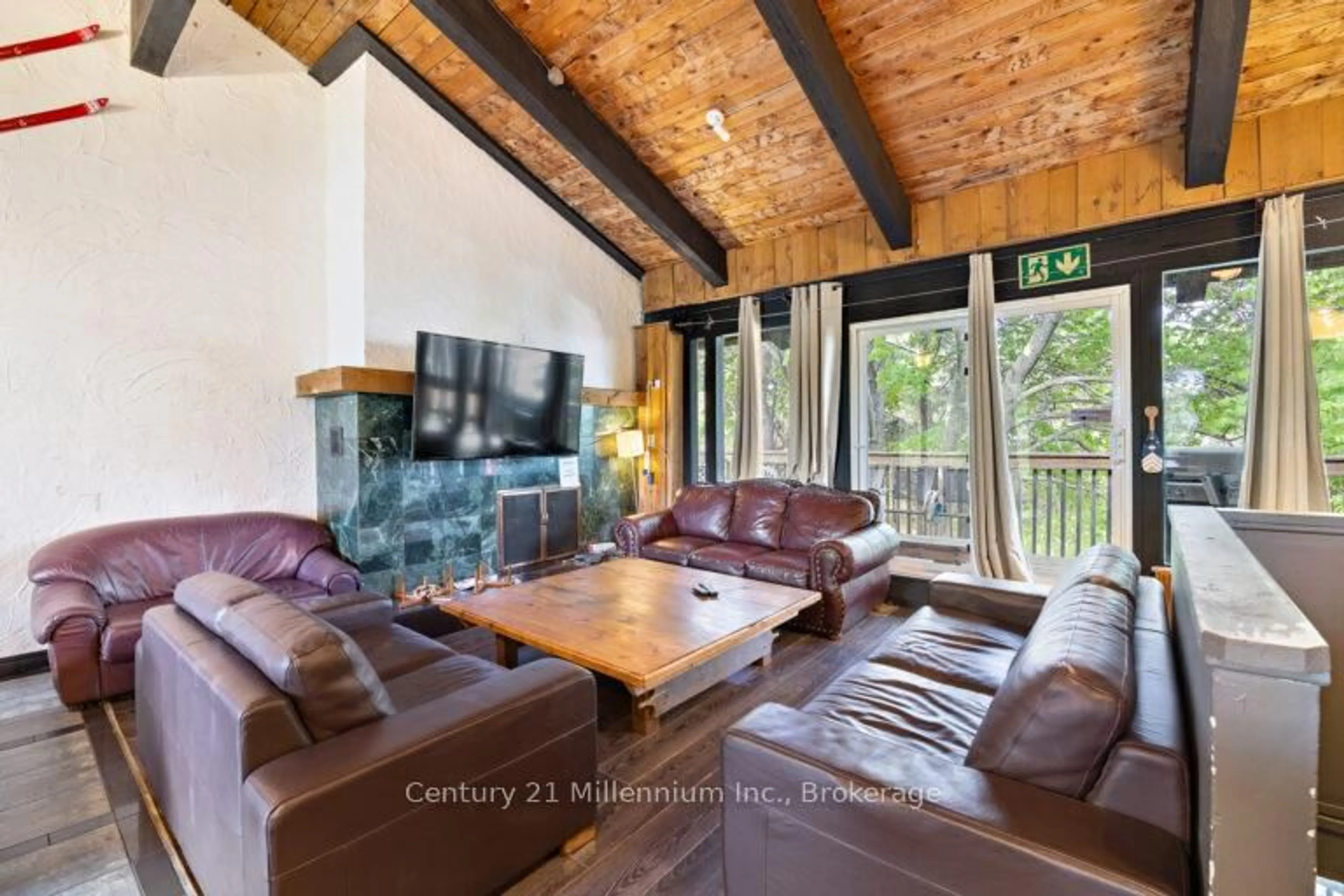 Living room with furniture, unknown for 190, 192, 194 TYROLEAN Lane #38L, 38R, 38C, Blue Mountains Ontario L9Y 3Z2