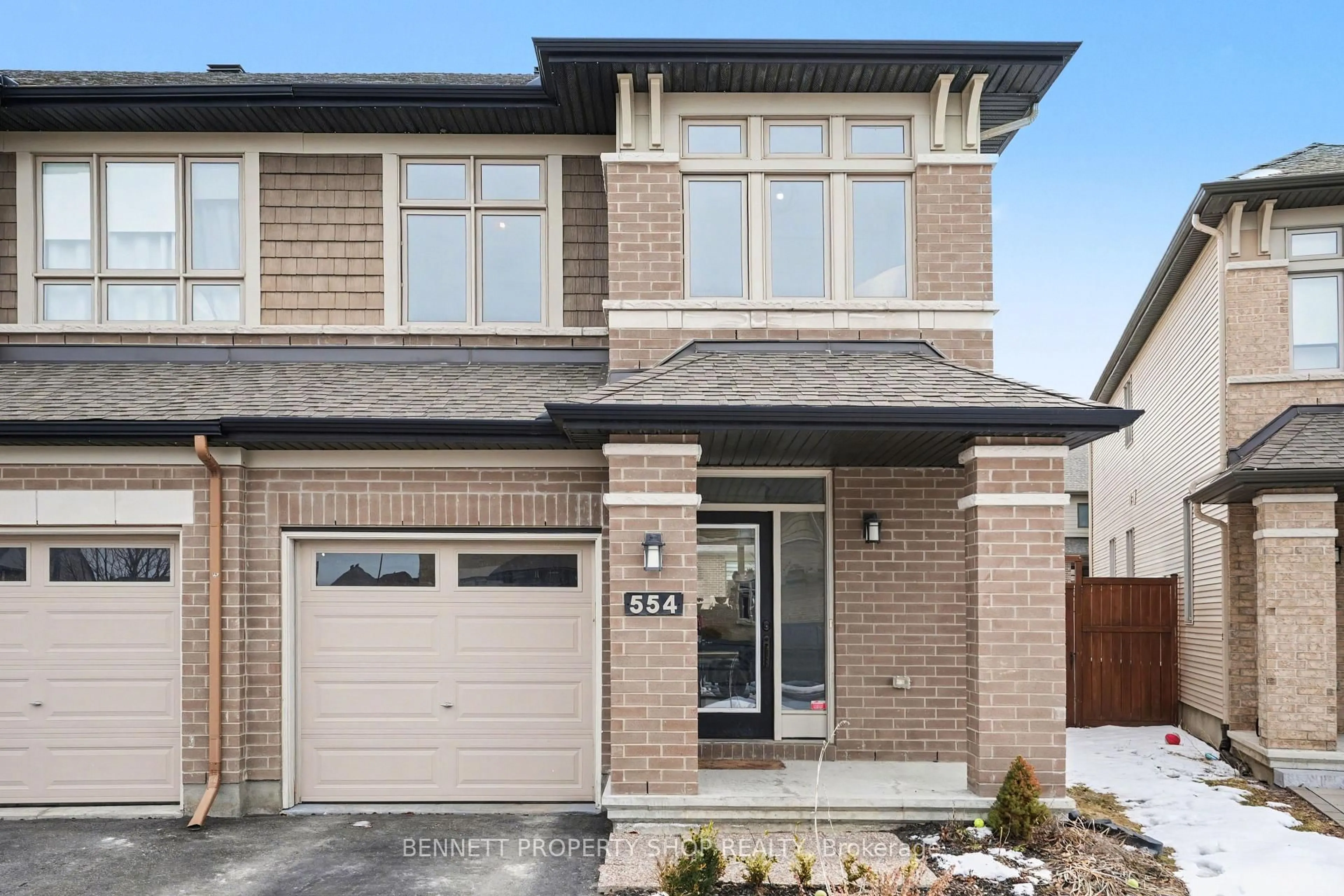 Home with brick exterior material, street for 554 Stargazer Cres, Ottawa Ontario K4M 0H2