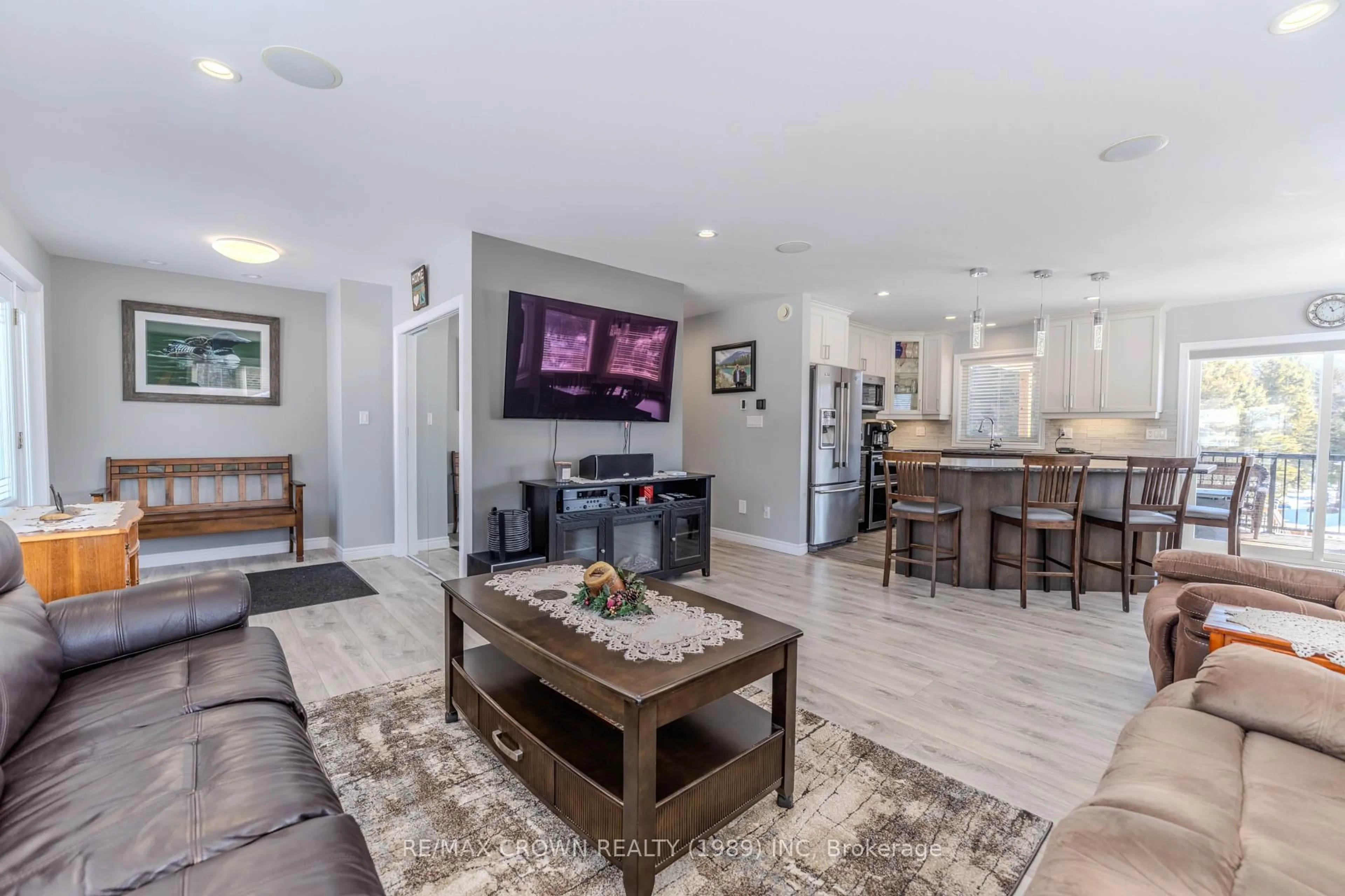 Open concept kitchen, unknown for 211 Eglington Rd, East Ferris Ontario P0H 1H0