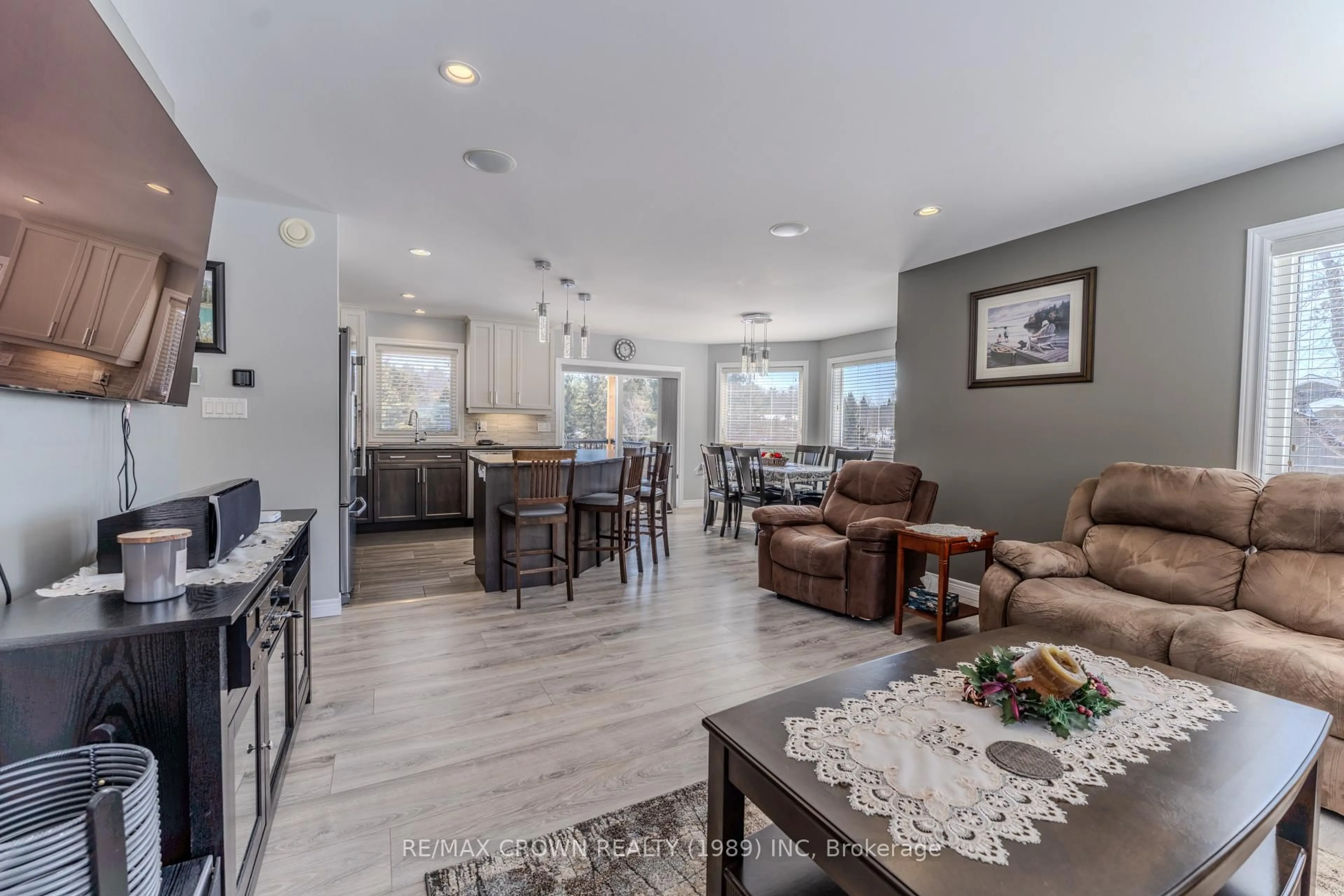 Open concept kitchen, unknown for 211 Eglington Rd, East Ferris Ontario P0H 1H0