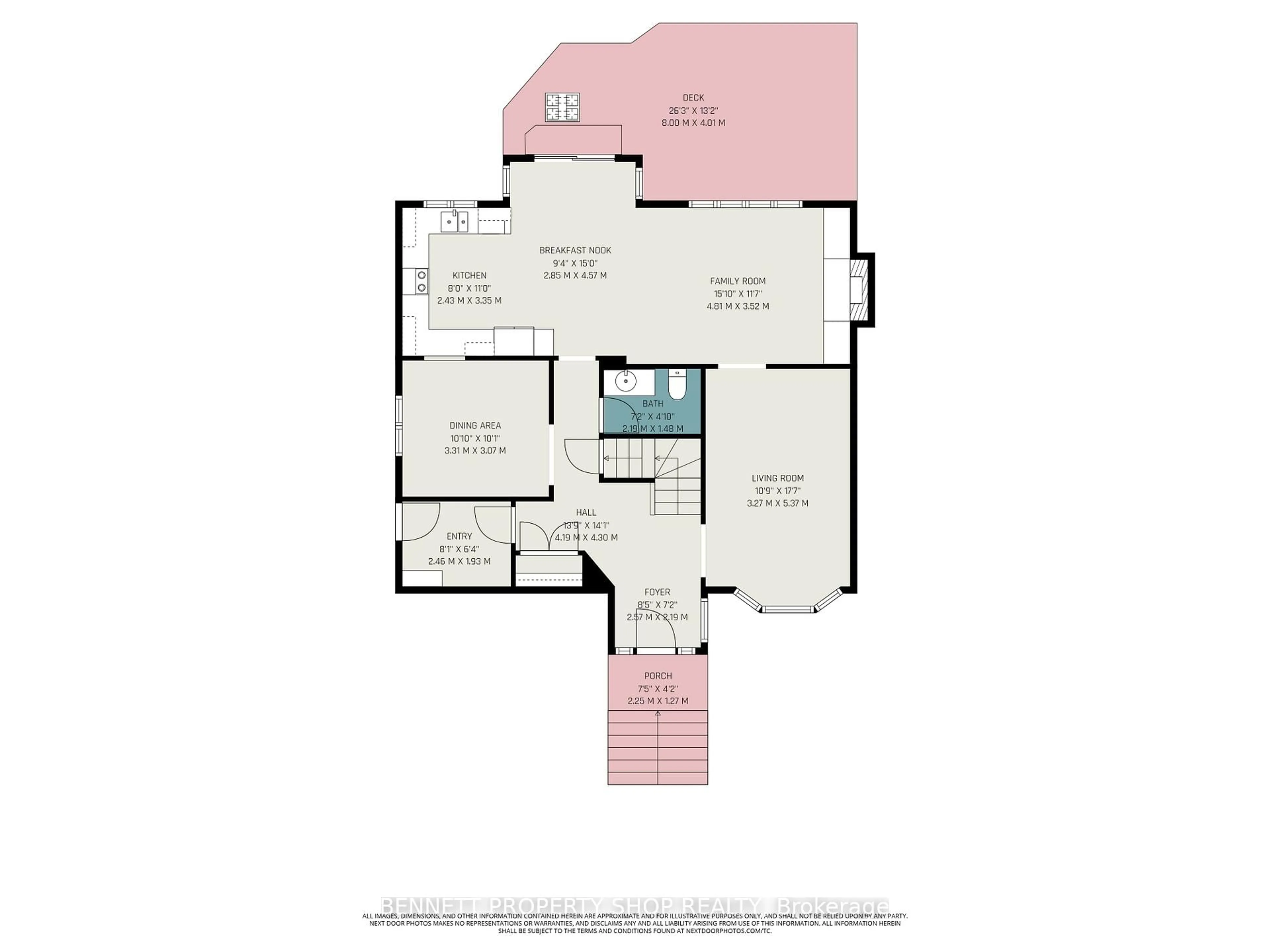 Floor plan for 12 Sherk Cres, Ottawa Ontario K2K 2L4