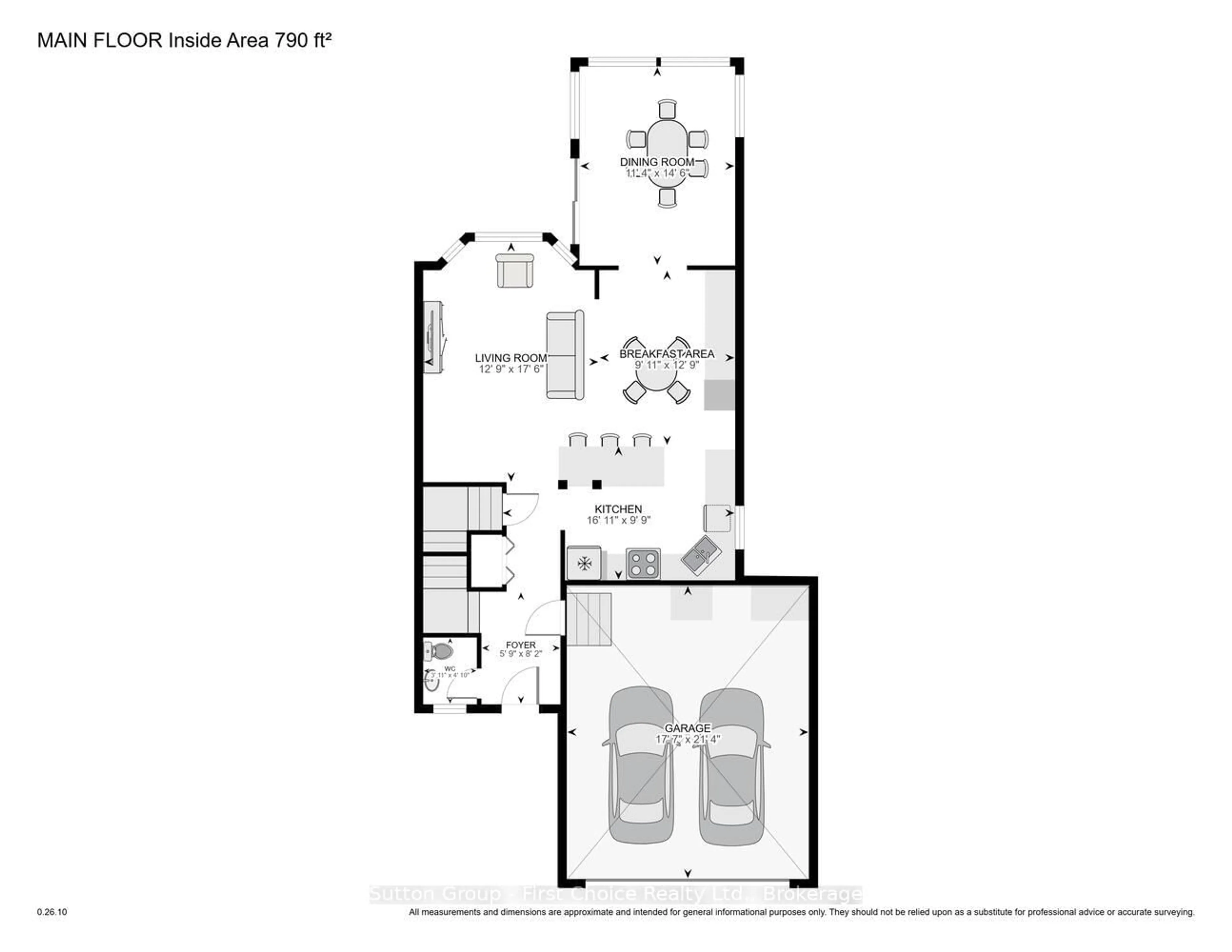 Floor plan for 293 Huck Cres, Kitchener Ontario N2N 3M8