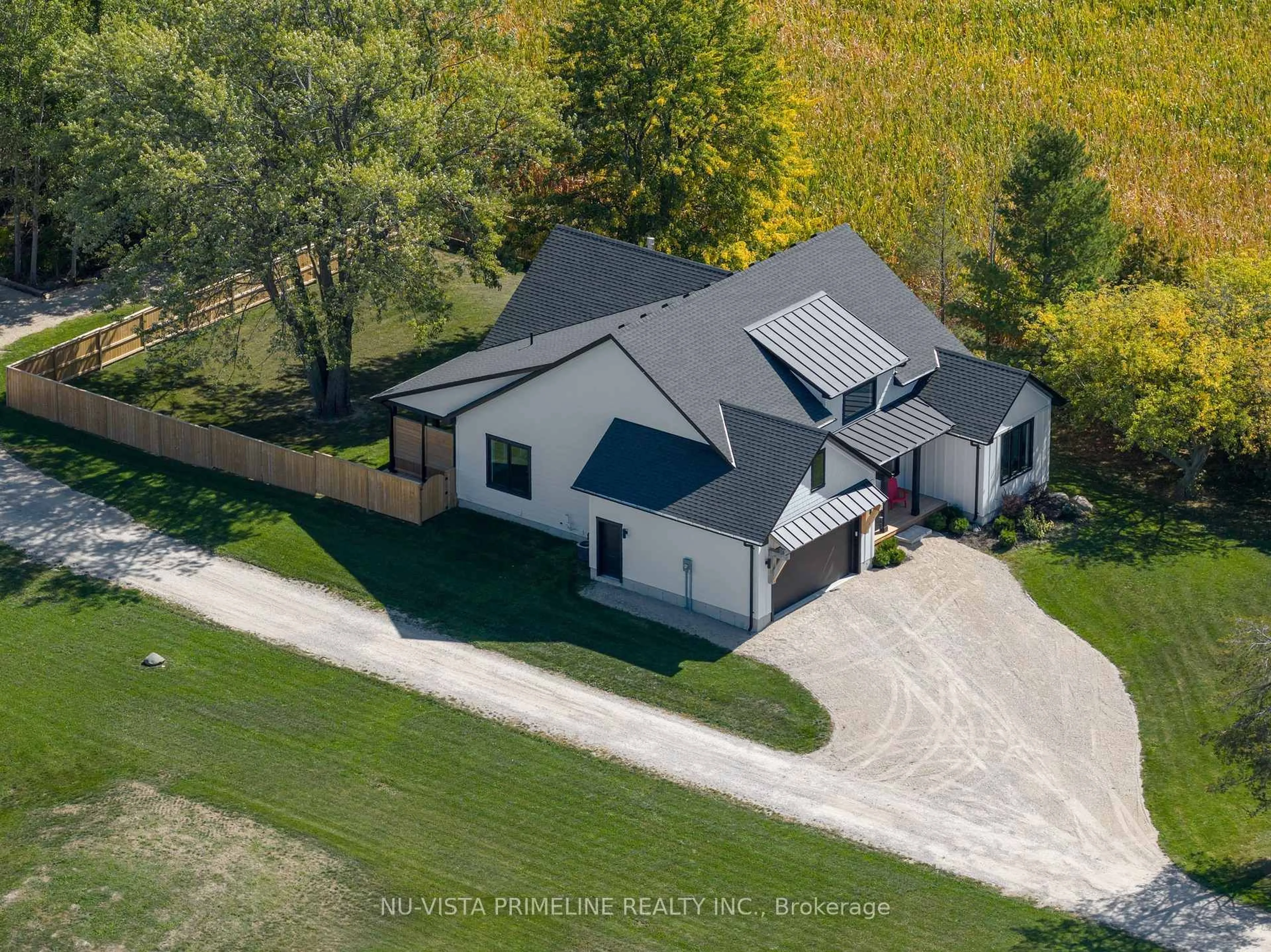 A pic from outside/outdoor area/front of a property/back of a property/a pic from drone, unknown for 70298 Shipka Line, South Huron Ontario N0M 1N0