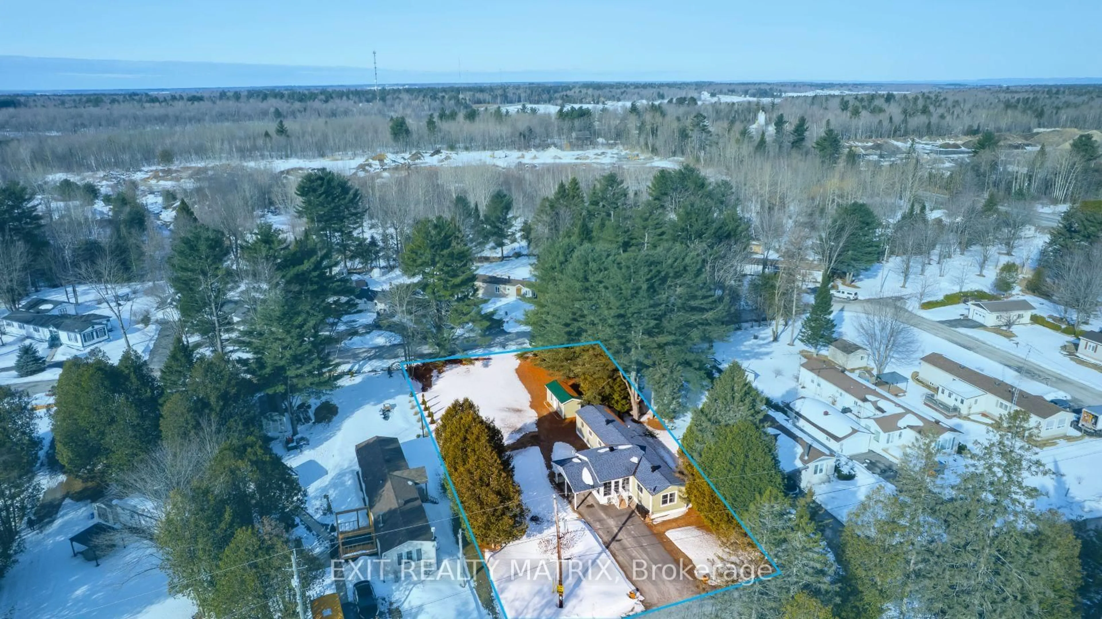 A pic from outside/outdoor area/front of a property/back of a property/a pic from drone, forest/trees view for 5279 County Road No 17 Rd #7, Alfred and Plantagenet Ontario K0B 1A0