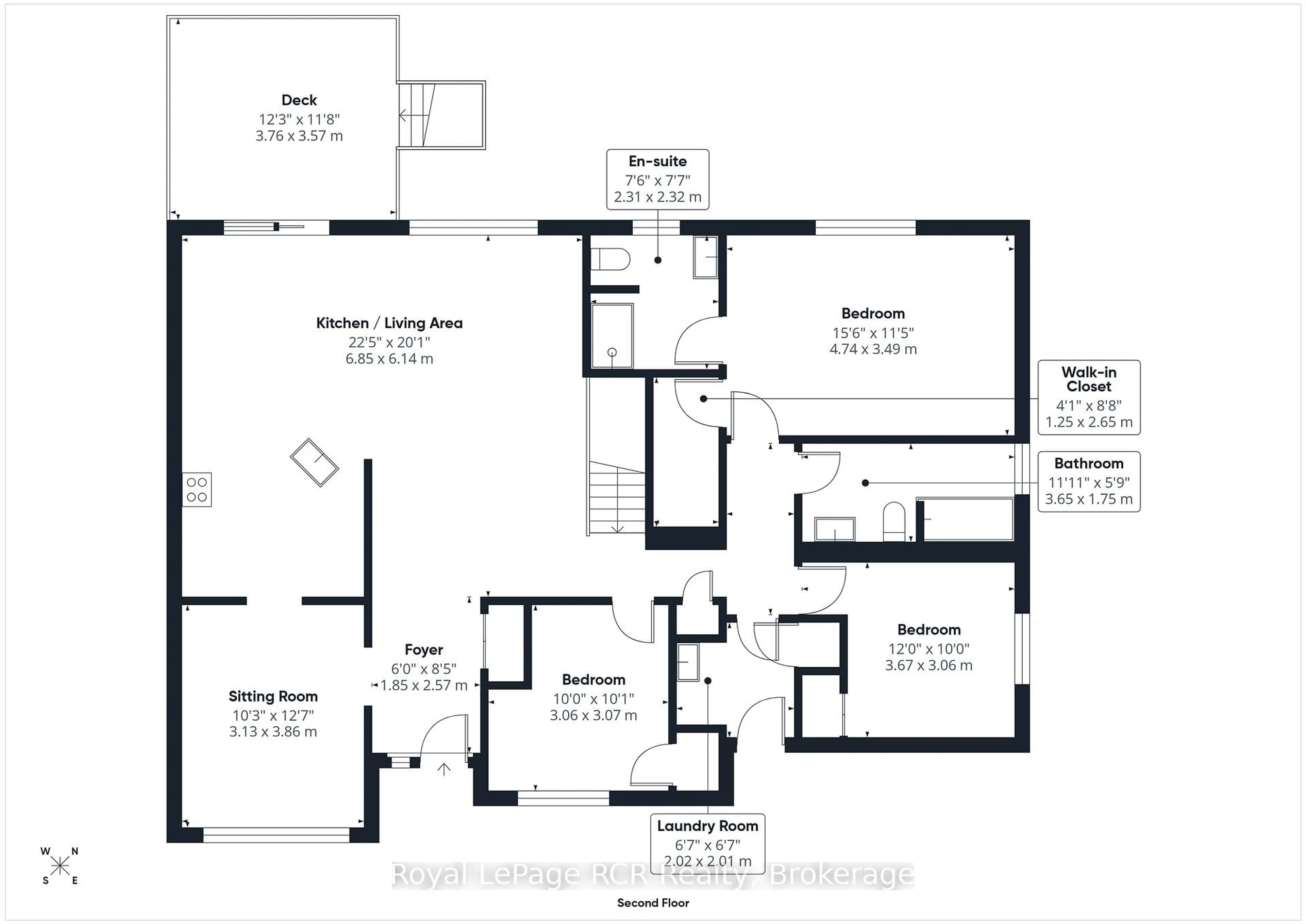 Floor plan for 444 Grandview Rd, North Huron Ontario N0G 2W0