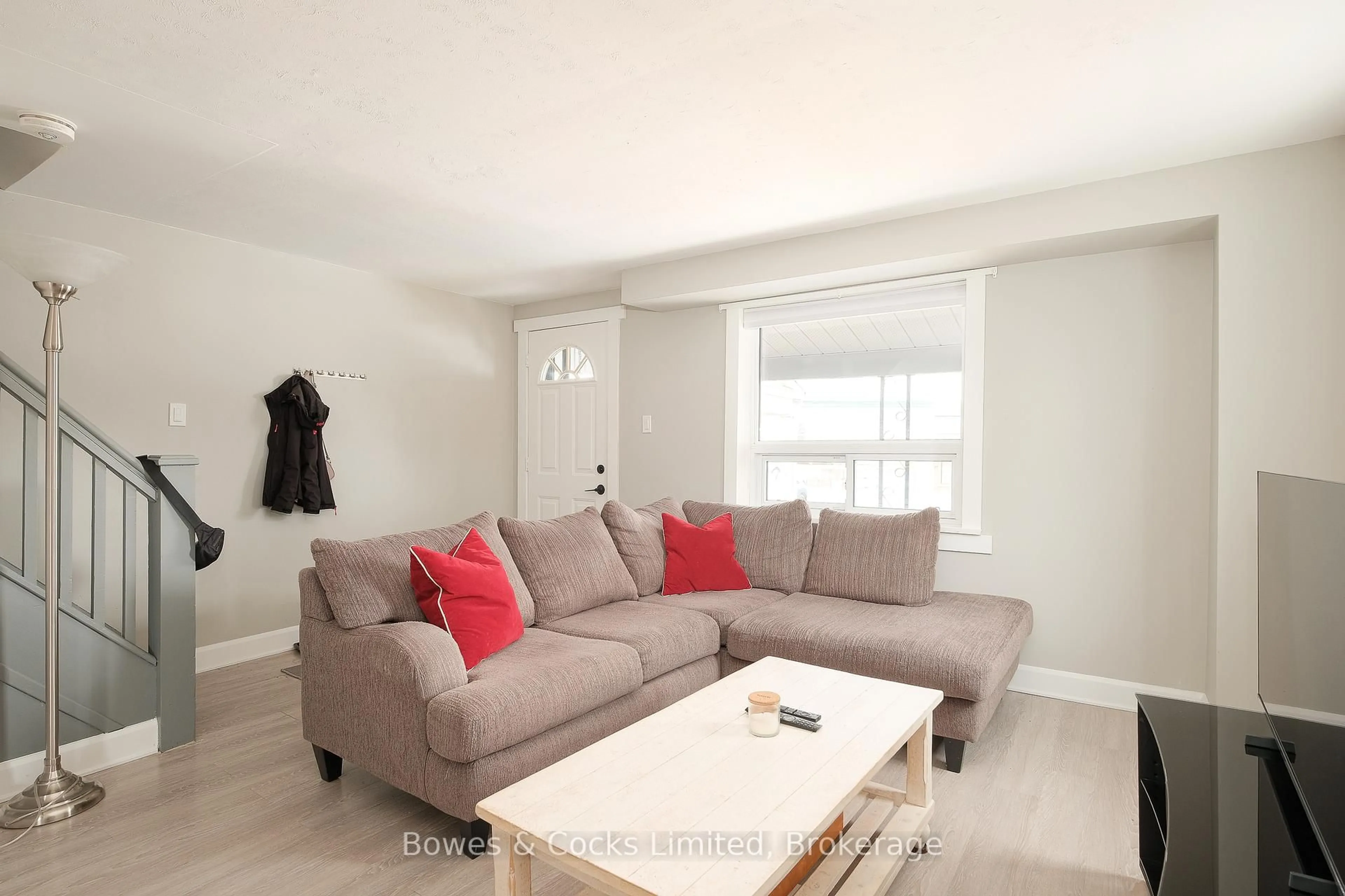 Living room with furniture, unknown for 684 St. Mary's St, Peterborough Ontario K9J 4G9