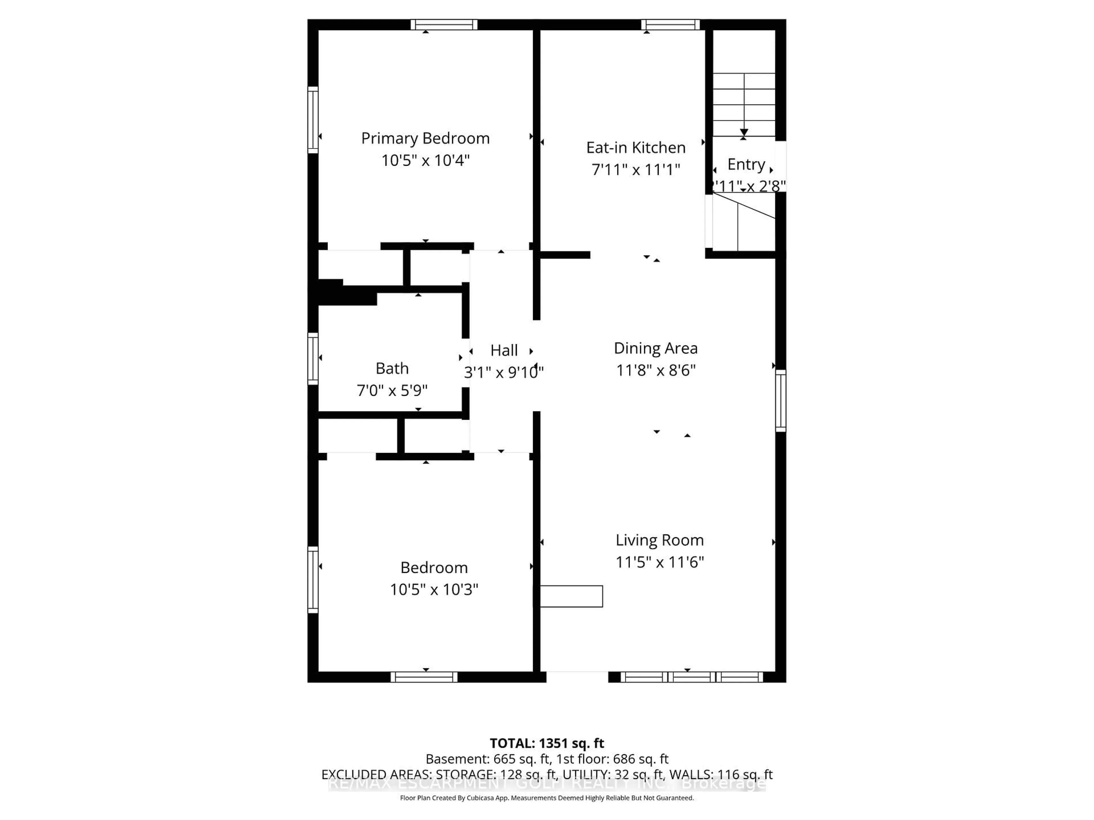 Floor plan for 4867 SIXTH Ave, Niagara Falls Ontario L2E 4T8