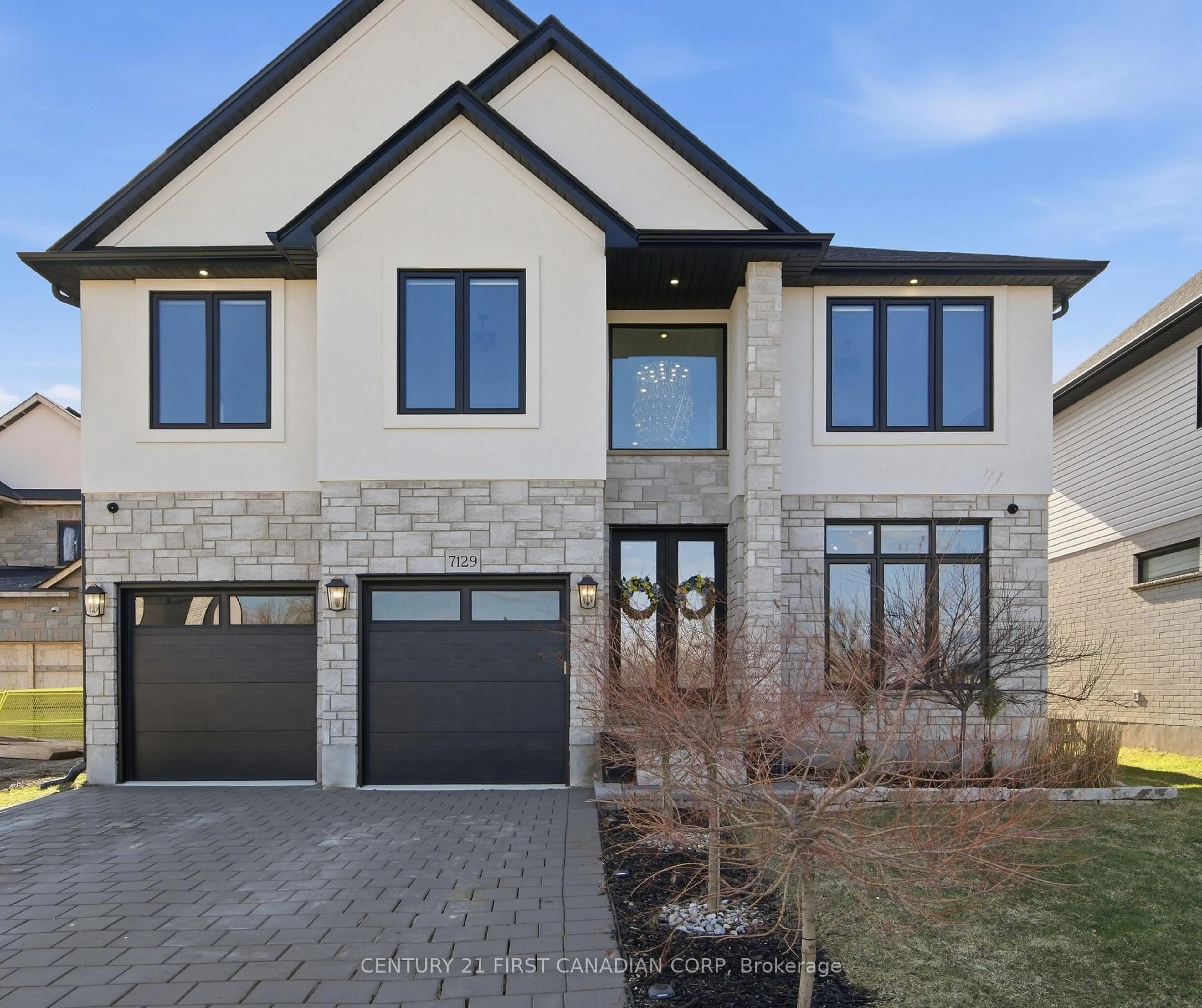 Home with brick exterior material, street for 7129 Silver Creek Circ, London South Ontario N6P 0G9