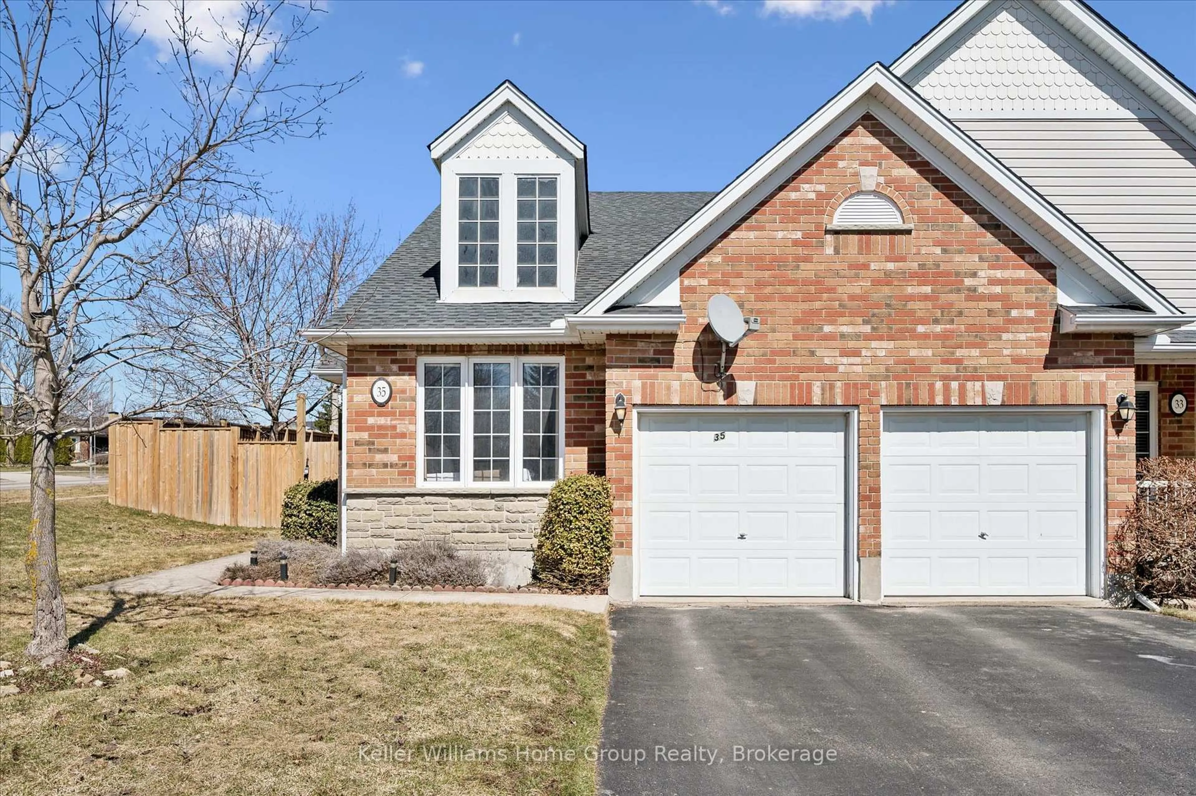 Home with brick exterior material, street for 35 Thornton St, Guelph Ontario N1E 7B1