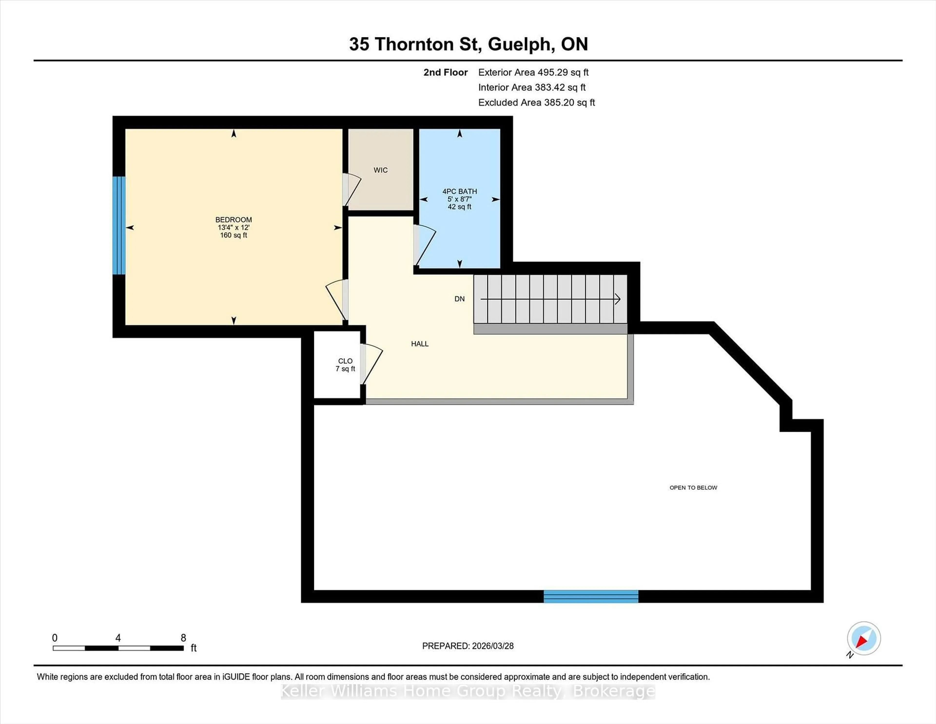 Floor plan for 35 Thornton St, Guelph Ontario N1E 7B1